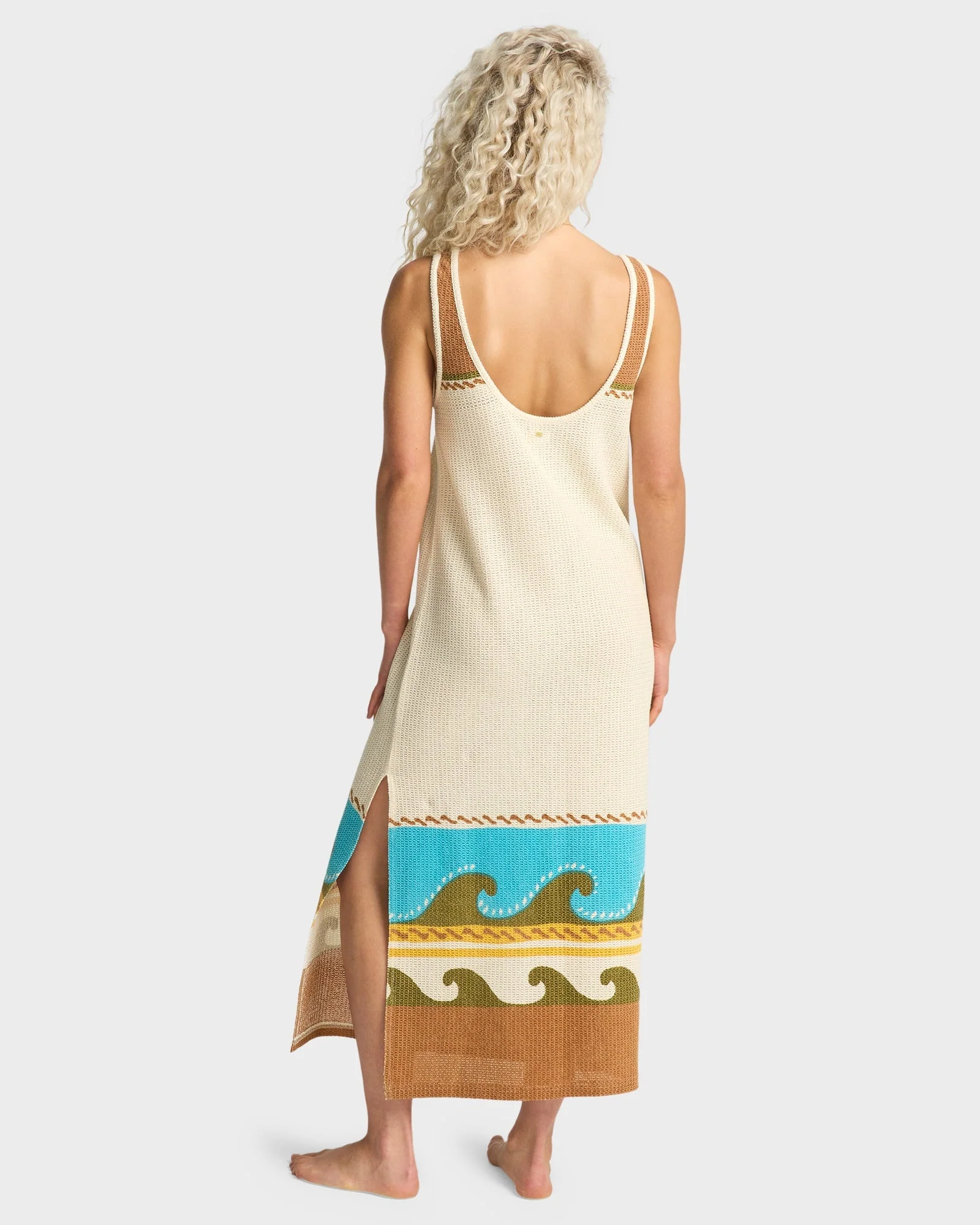 Womens Solar Babe Midi Dress - Image 3