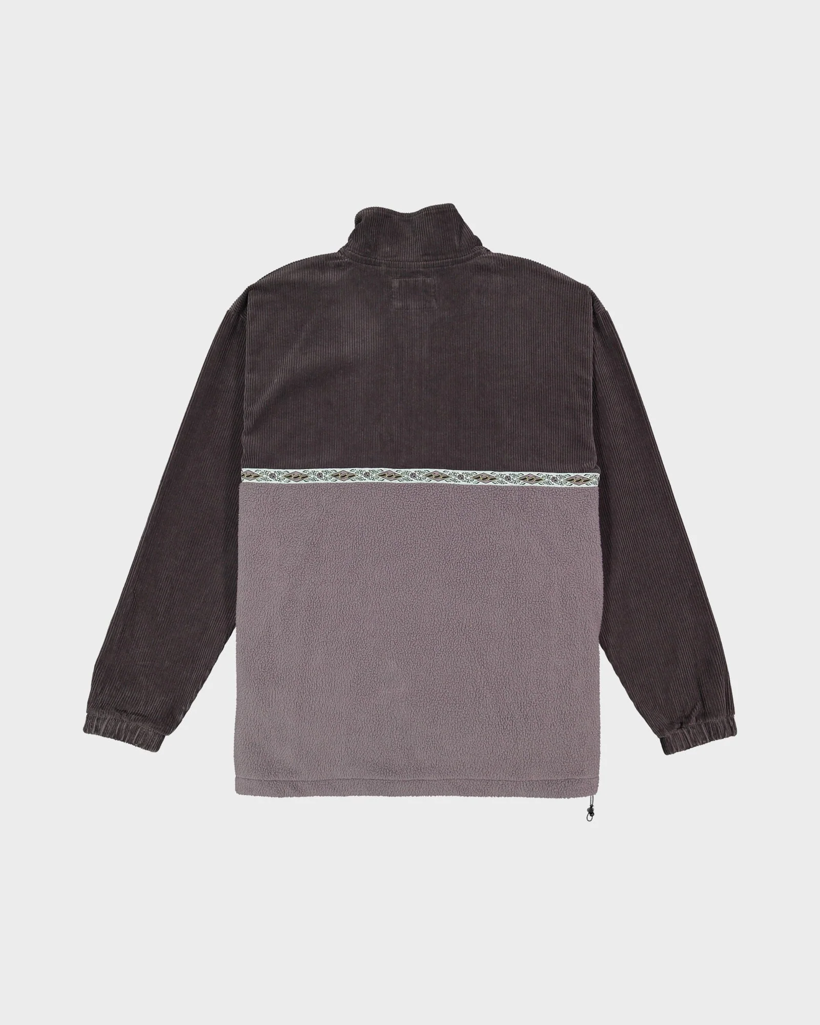 Mens Space Lobster Half Zip Fleece Pullover - Image 2