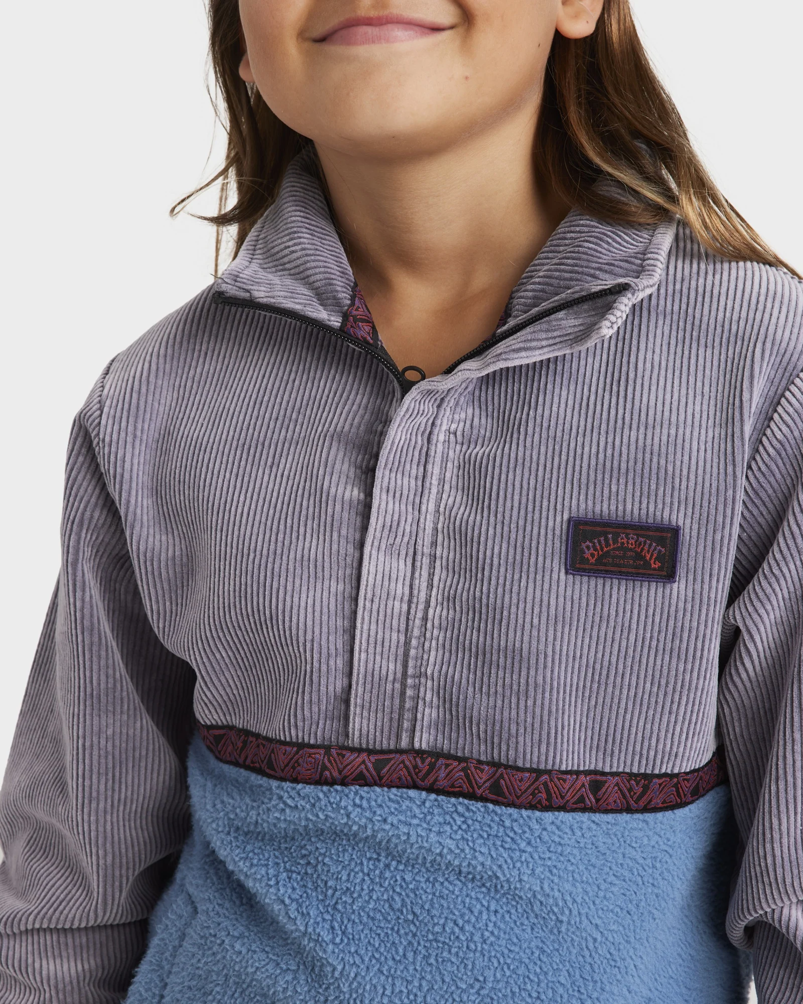 Boys 8-16 Space Lobster Half Zip Fleece Pullover - Image 3