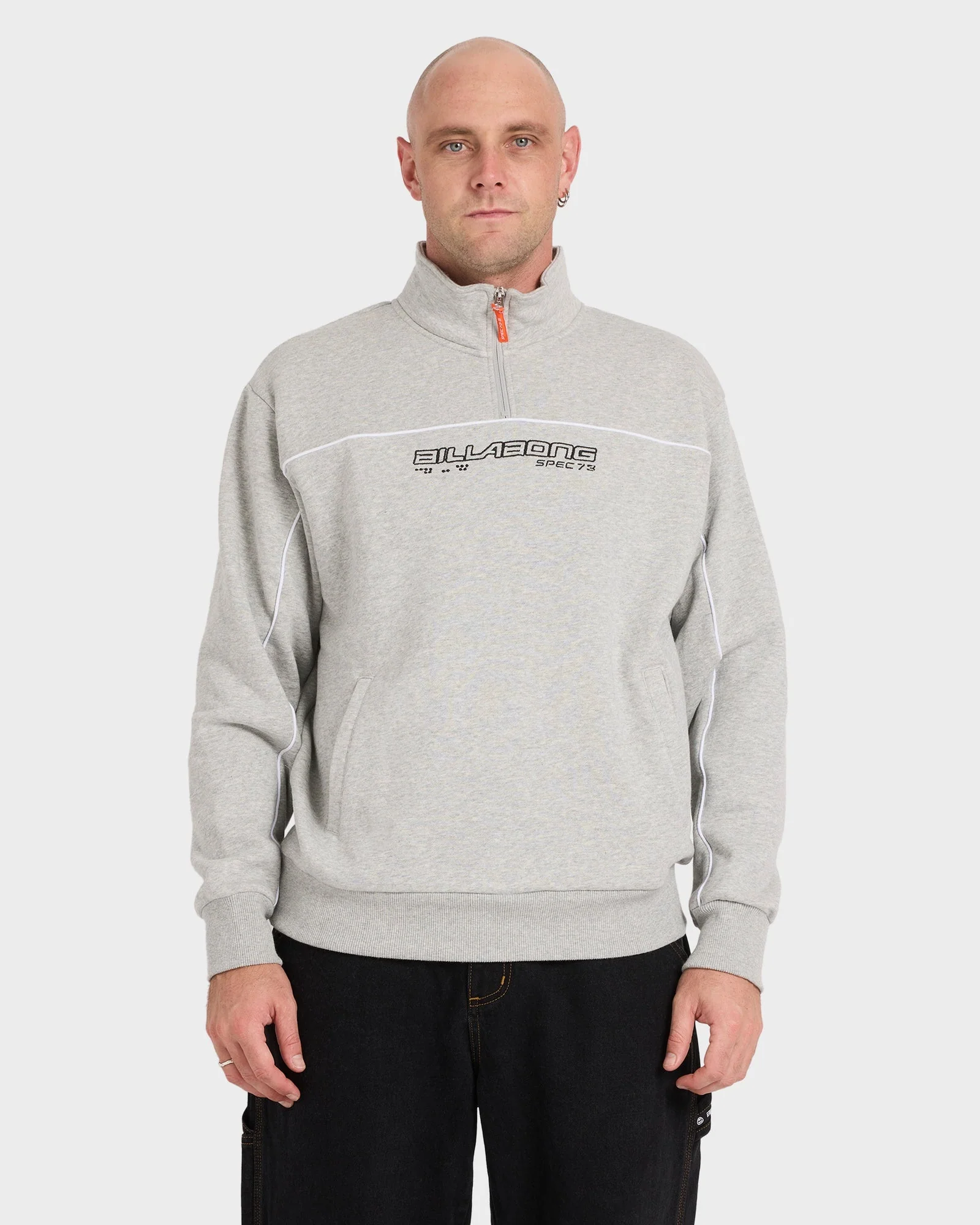 Mens Spec 73 Quarter Zip Fleece Pullover - Image 3