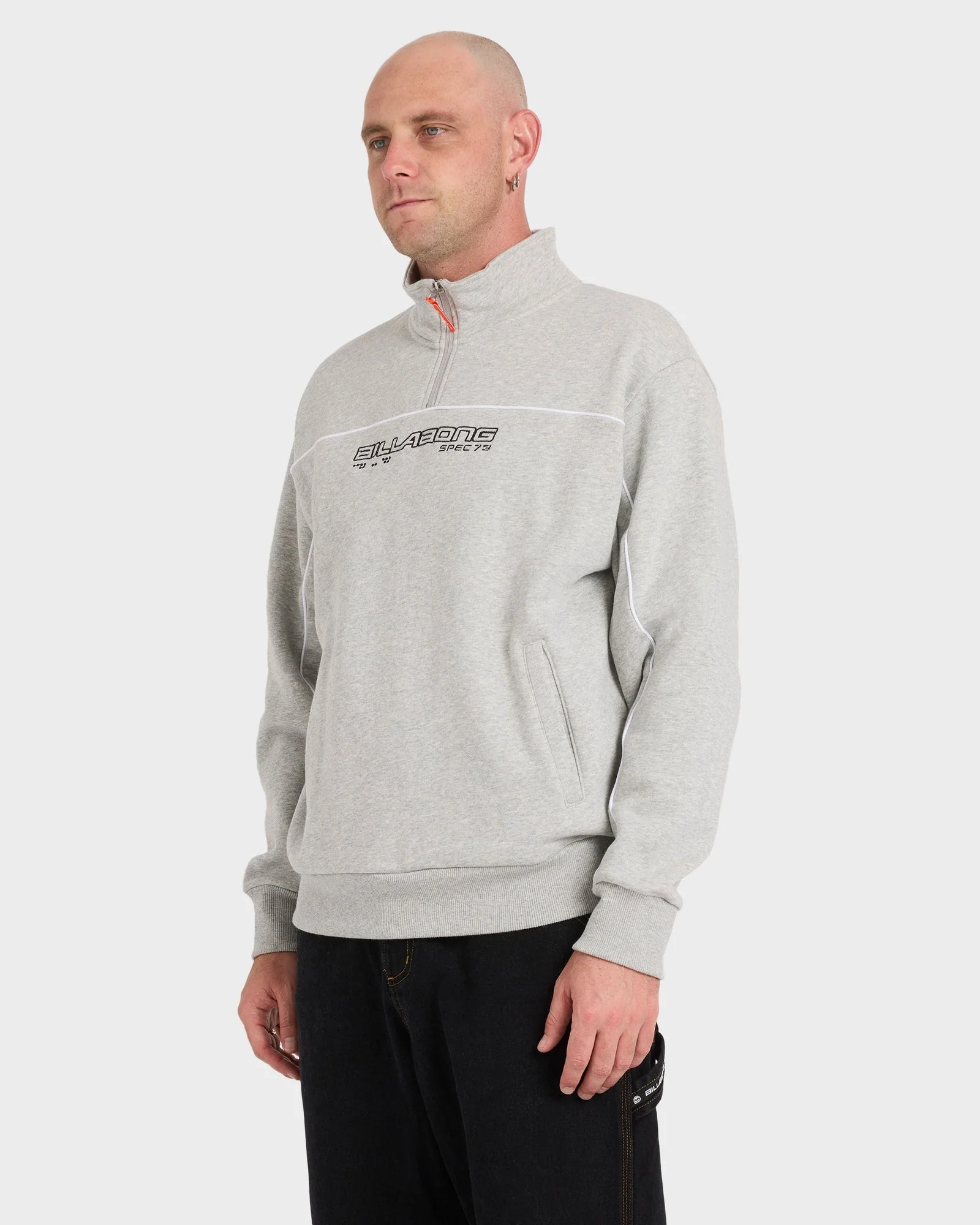 Mens Spec 73 Quarter Zip Fleece Pullover - Image 5