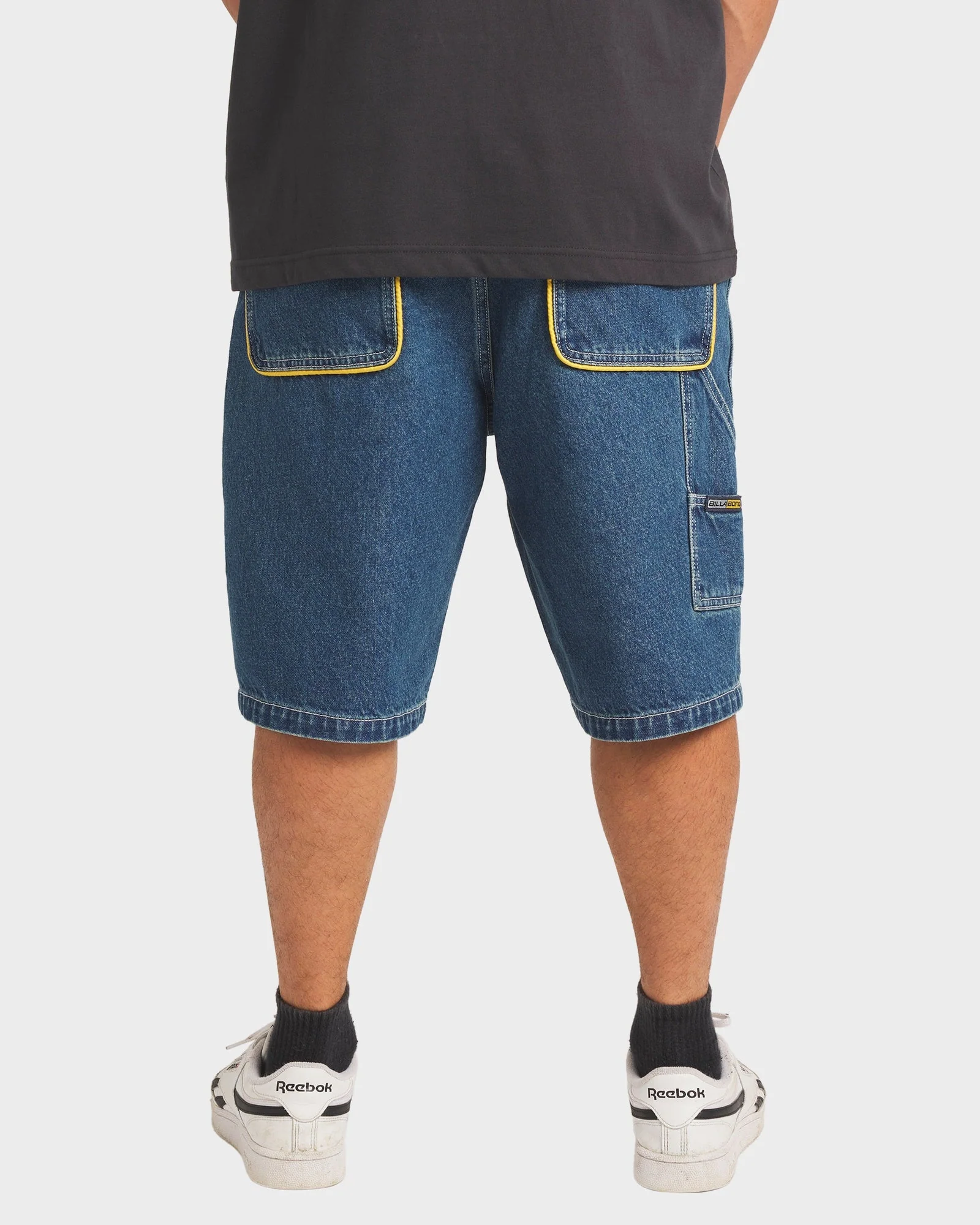 Mens Spec 73 Bad Dog Denim Shorts - Image 3