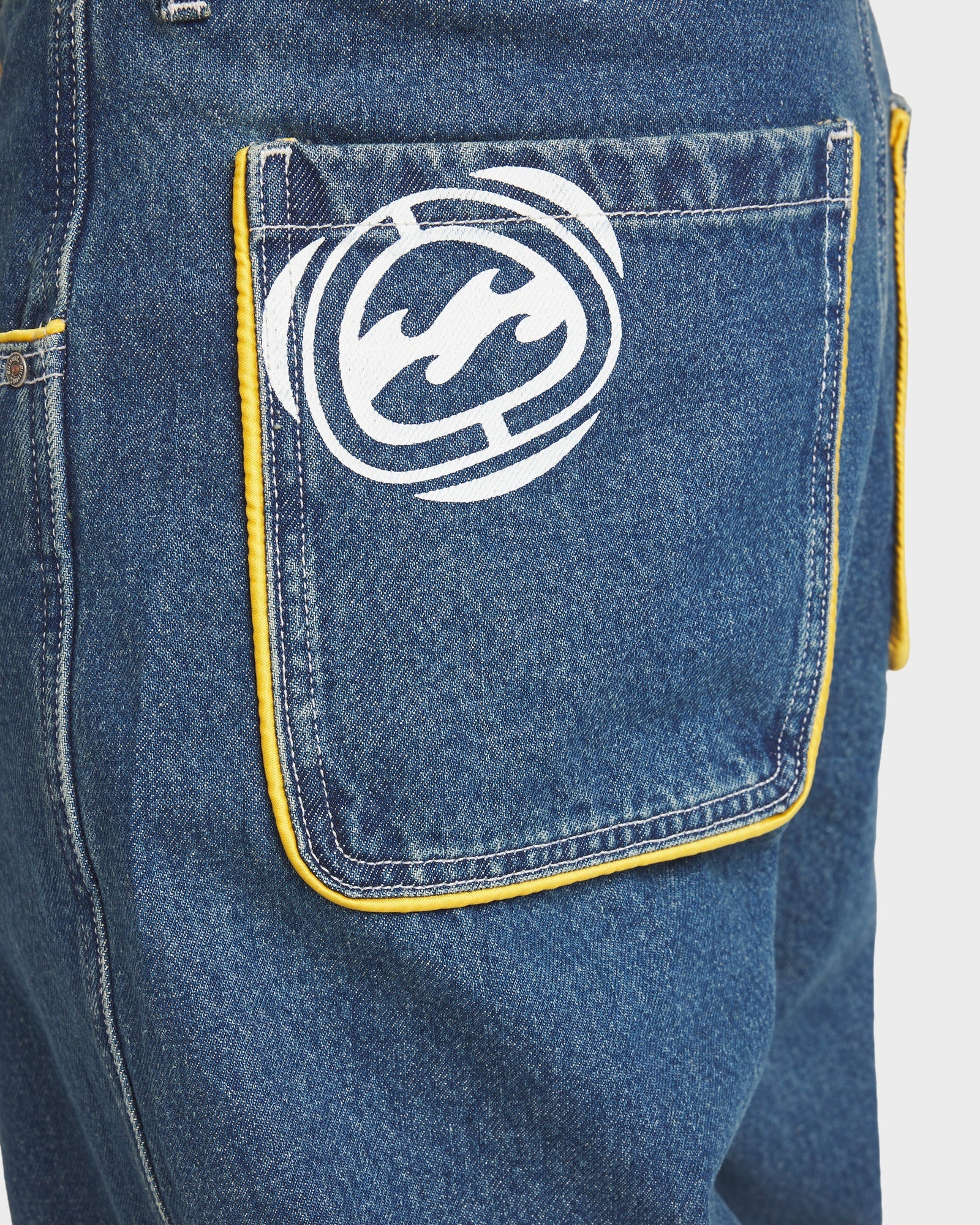 Mens Spec 73 Bad Dog Denim Shorts - Image 6