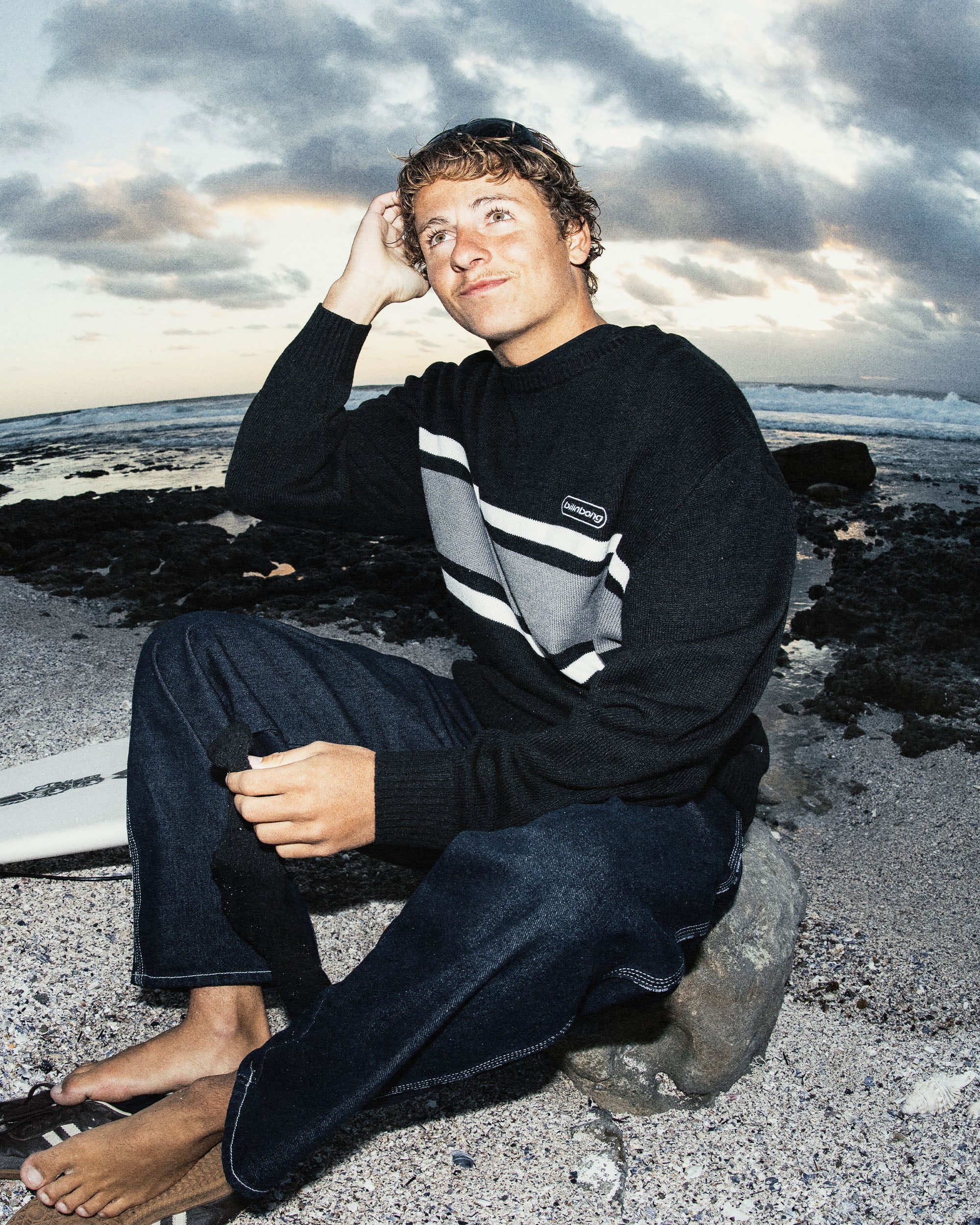 Mens Spec 73 Panel Sweater - Image 2