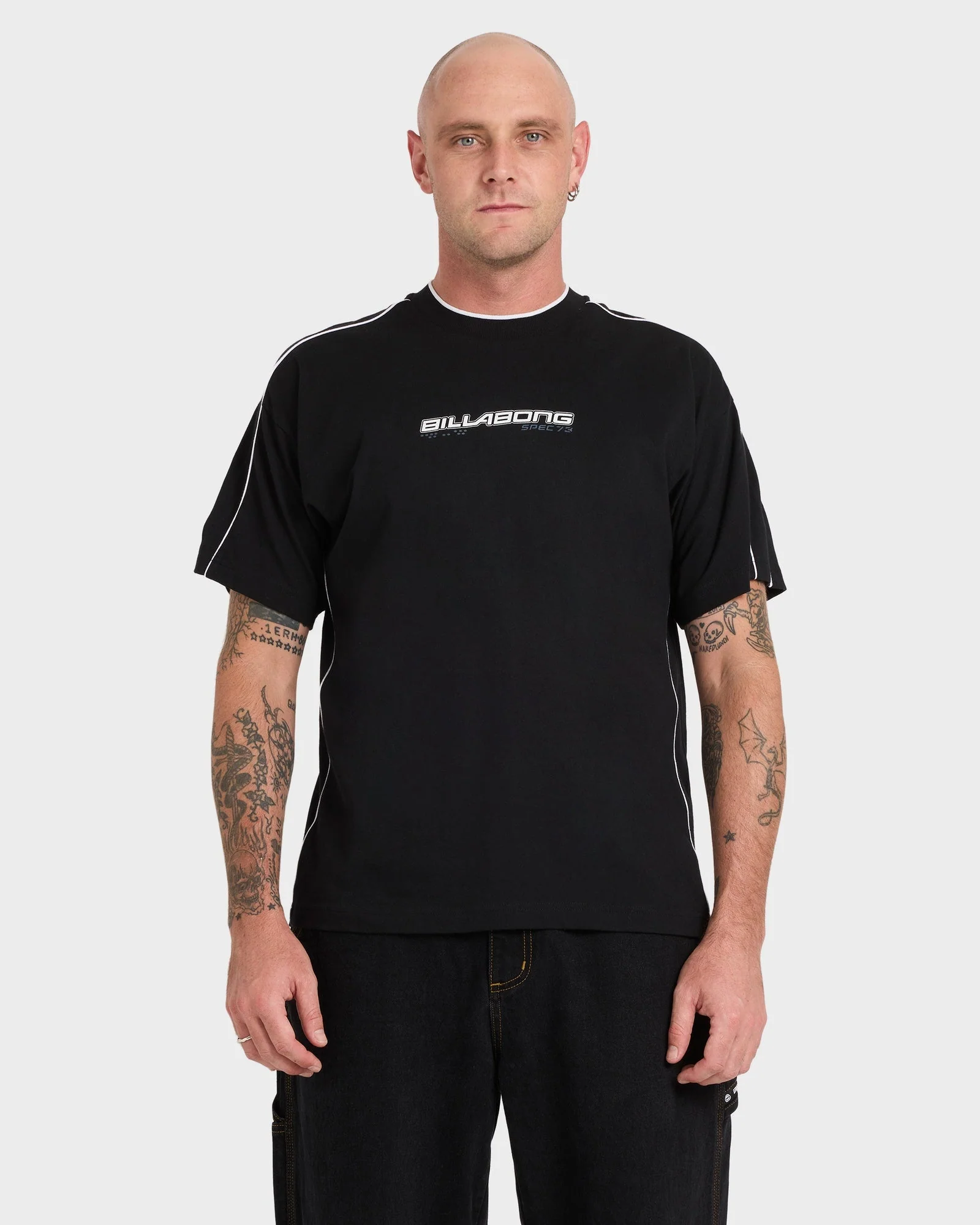 Mens Spec 73 Piped T-Shirt - Image 3