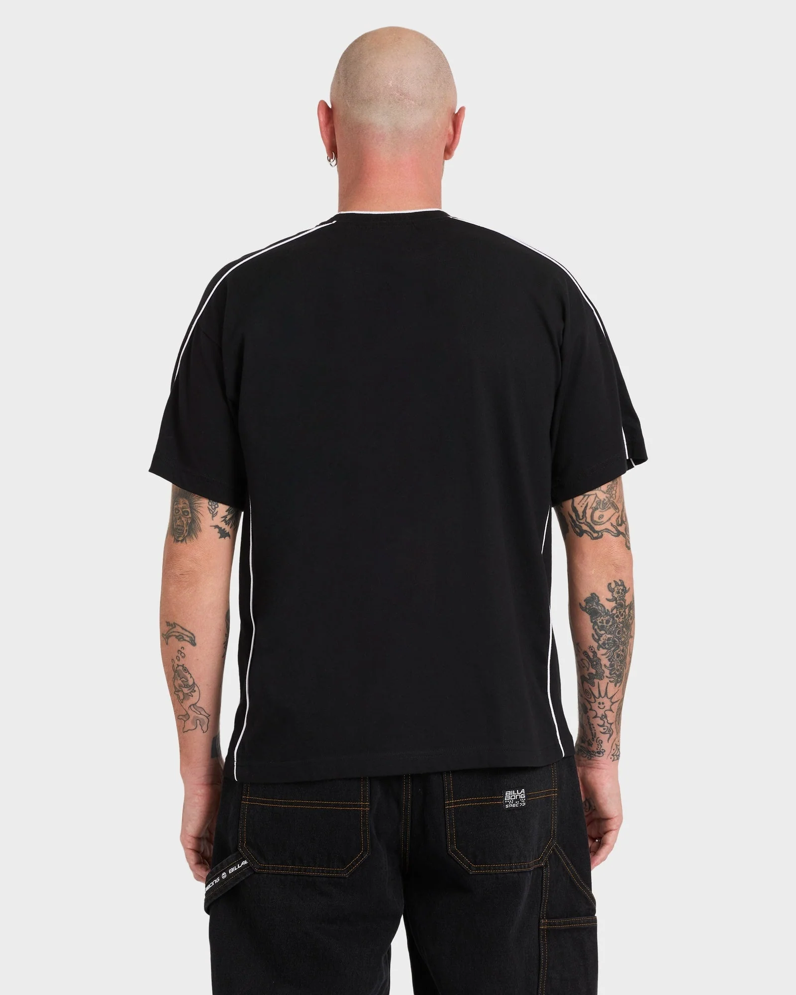 Mens Spec 73 Piped T-Shirt - Image 4