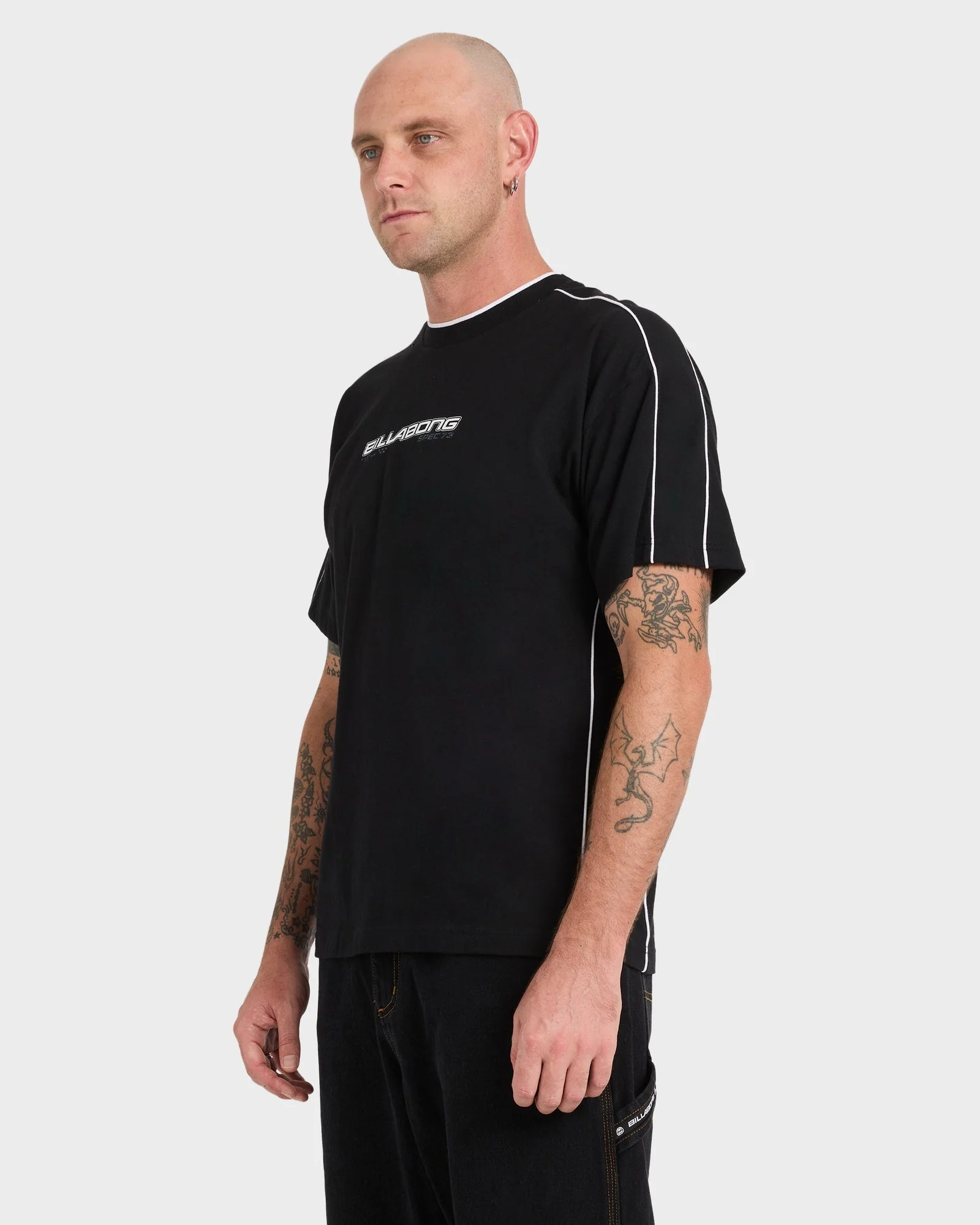 Mens Spec 73 Piped T-Shirt - Image 5