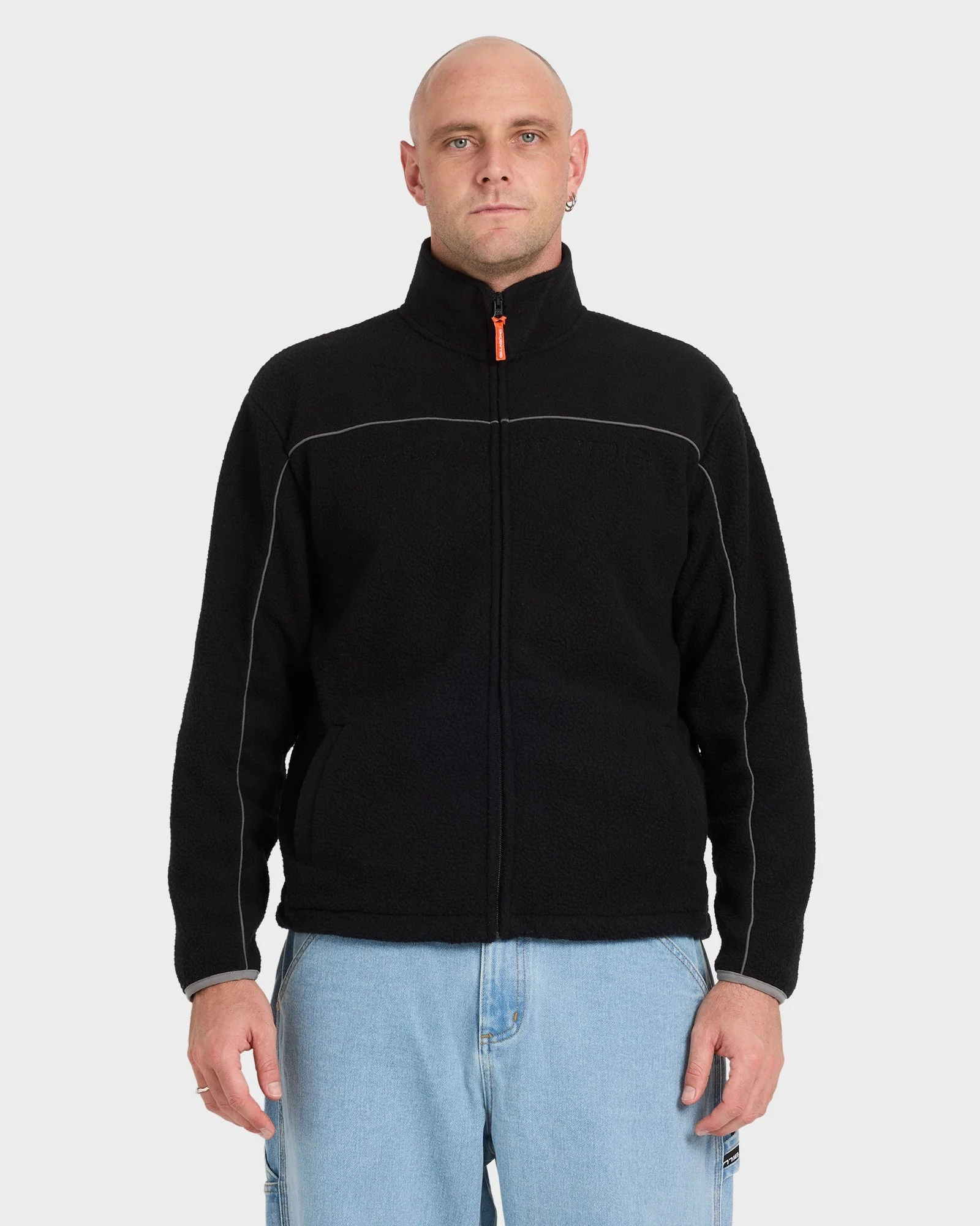 Mens Spec 73 Polar Zip Up Fleece Jacket - Image 3