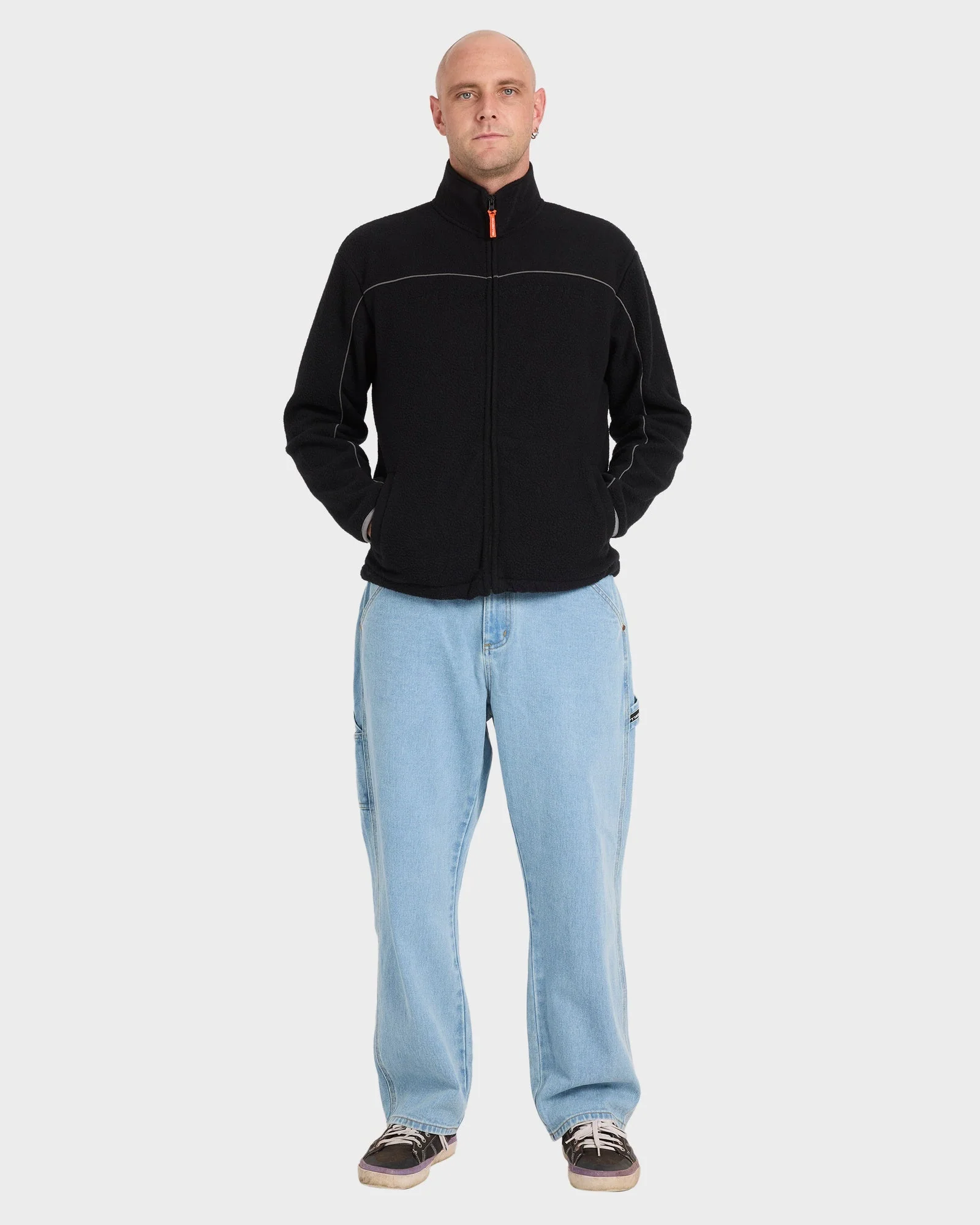 Mens Spec 73 Polar Zip Up Fleece Jacket - Image 7