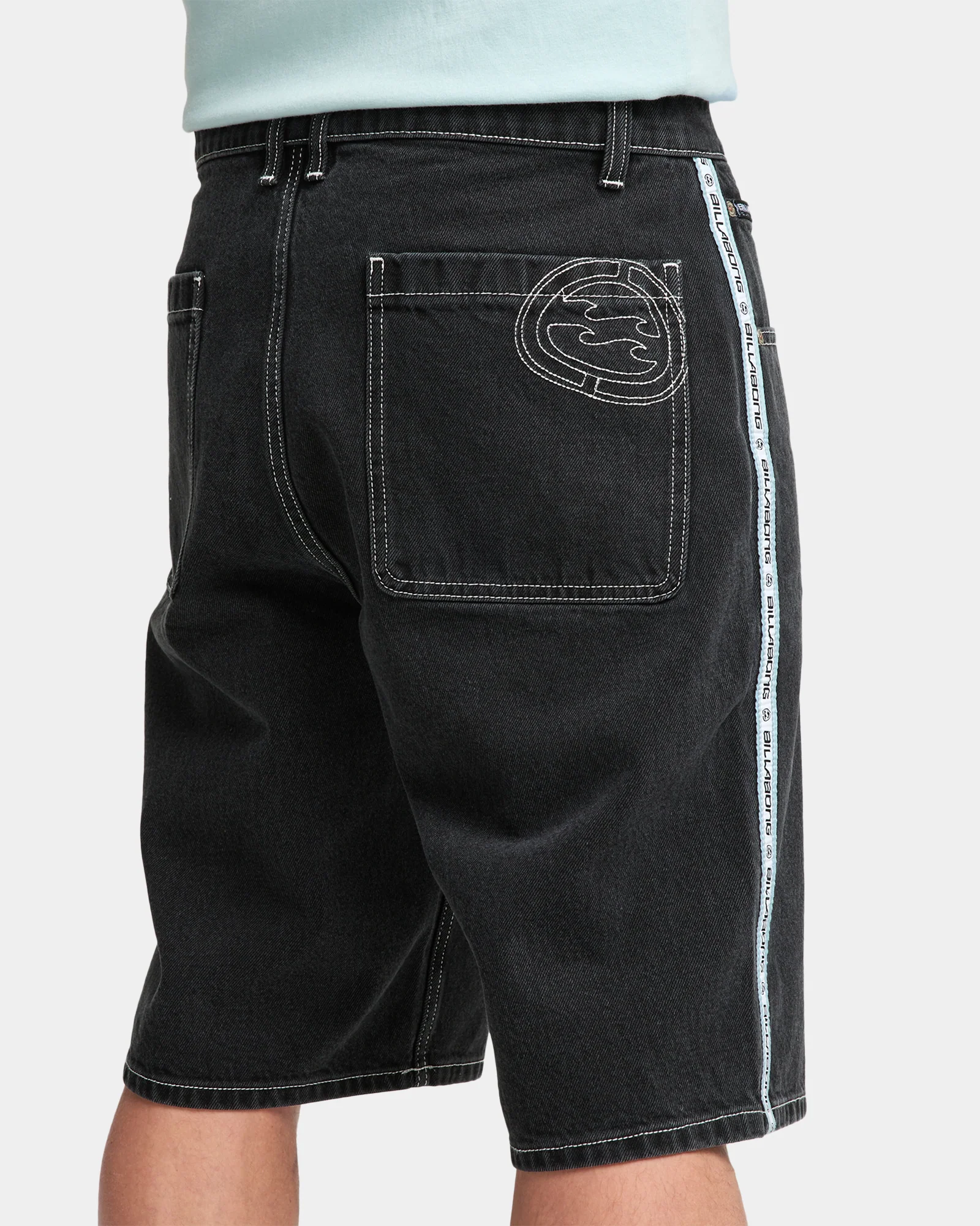 Mens Spec 73 Signals Denim Shorts - Image 5