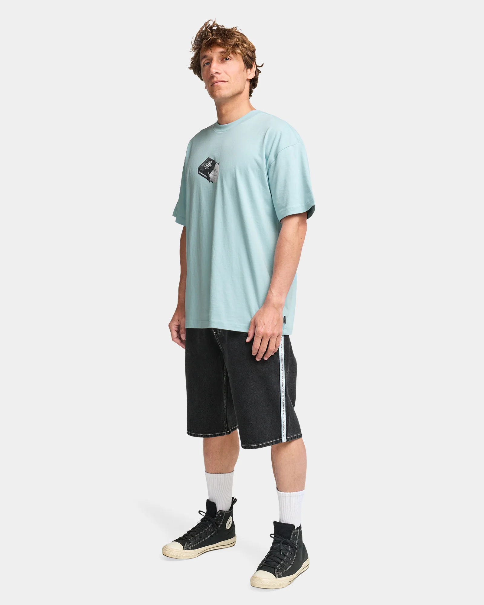 Mens Spec 73 Signals Denim Shorts - Image 7