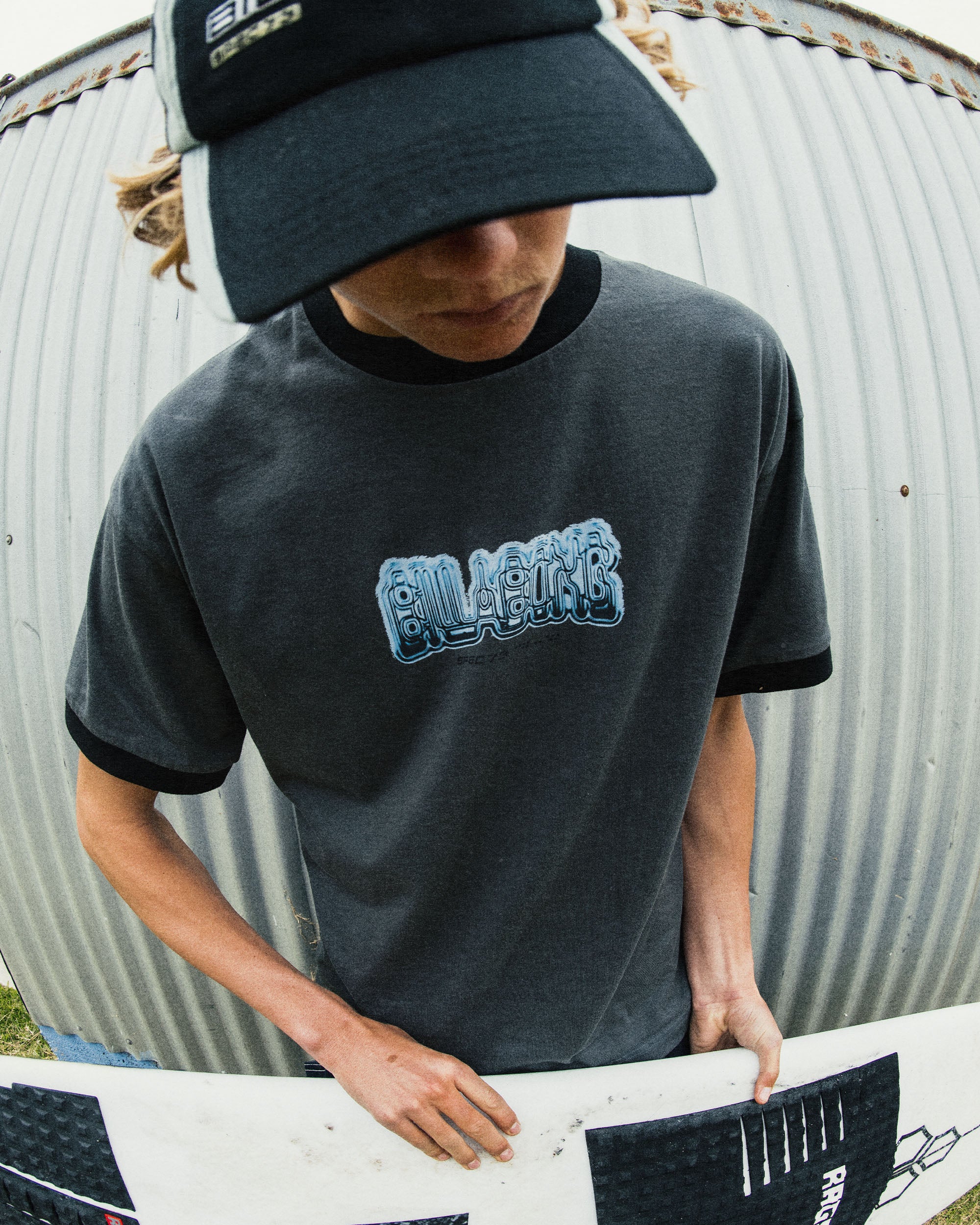 Mens Spec 73 Spin Ringer T-Shirt - Image 2
