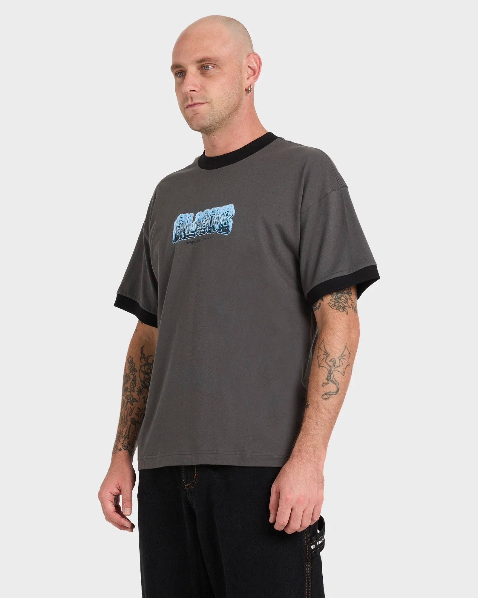 Mens Spec 73 Spin Ringer T-Shirt - Image 5