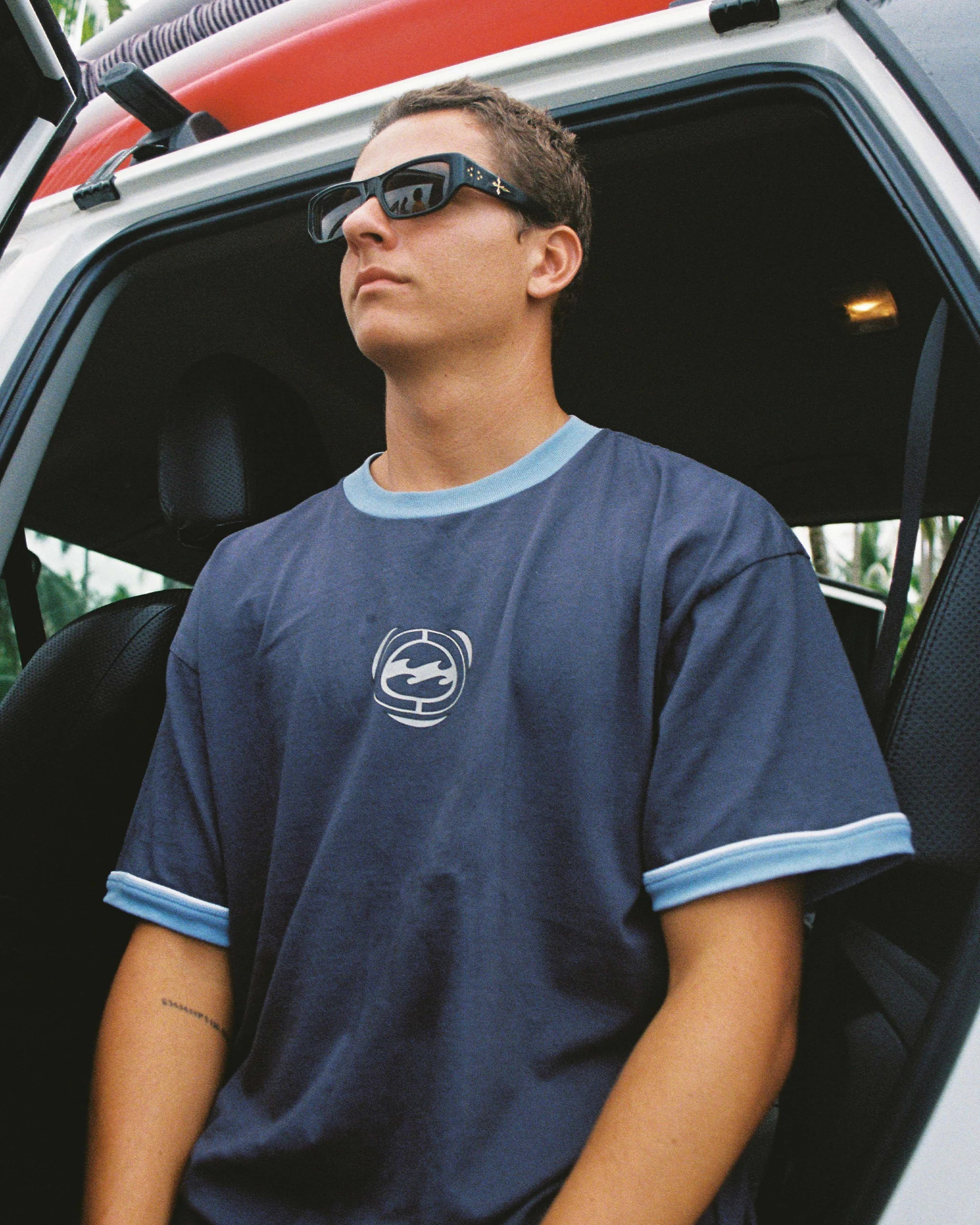 Mens Spec Ringer T-Shirt - Image 2