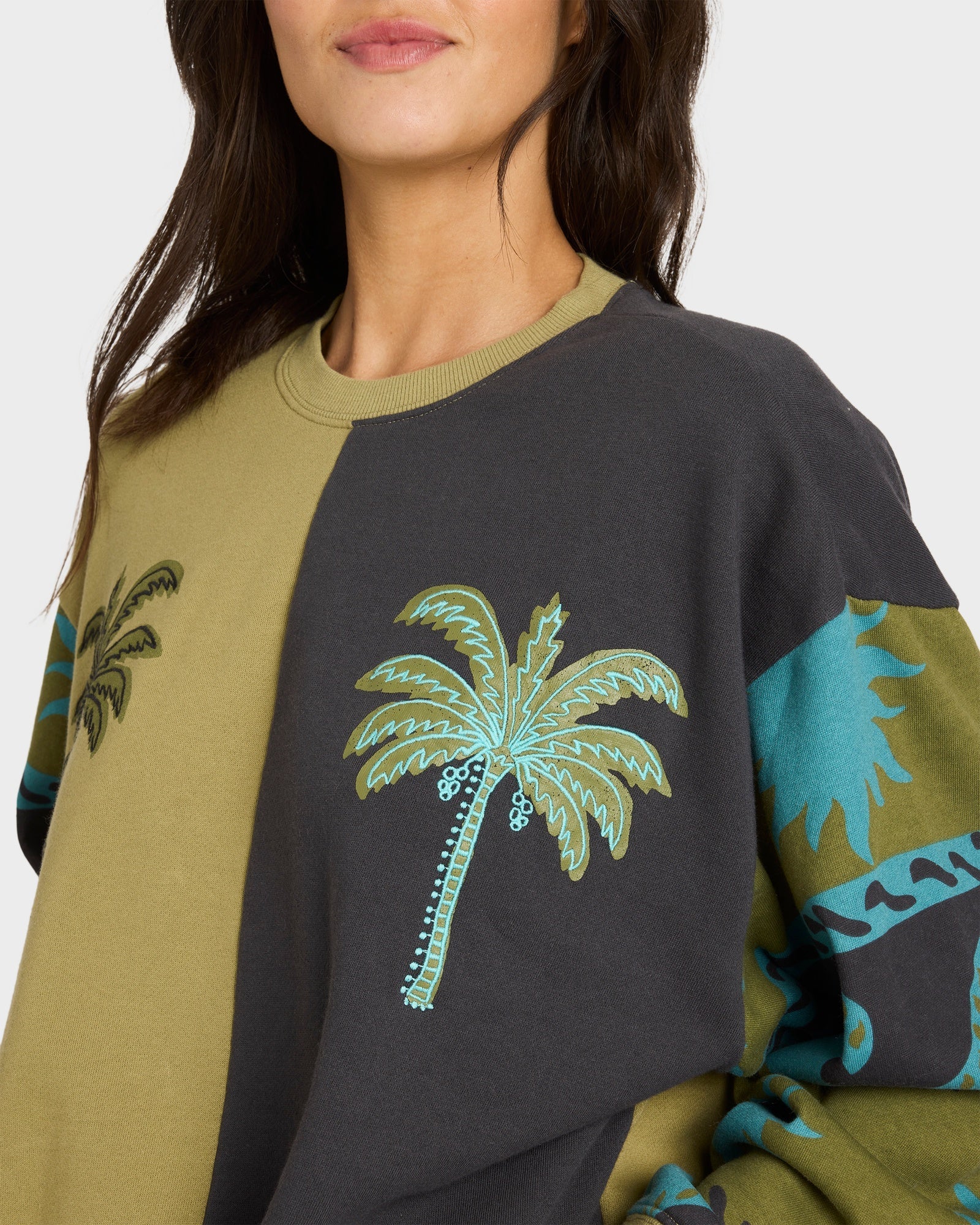 Womens Split Palm Kendal Crew Neck - Image 5