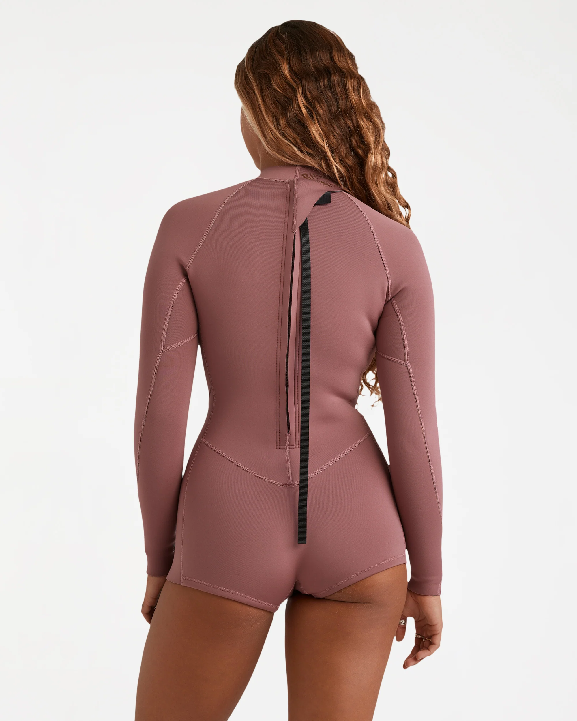 Womens 2/2mm Spring Fever Natural Long Sleeve Springsuit - Image 2
