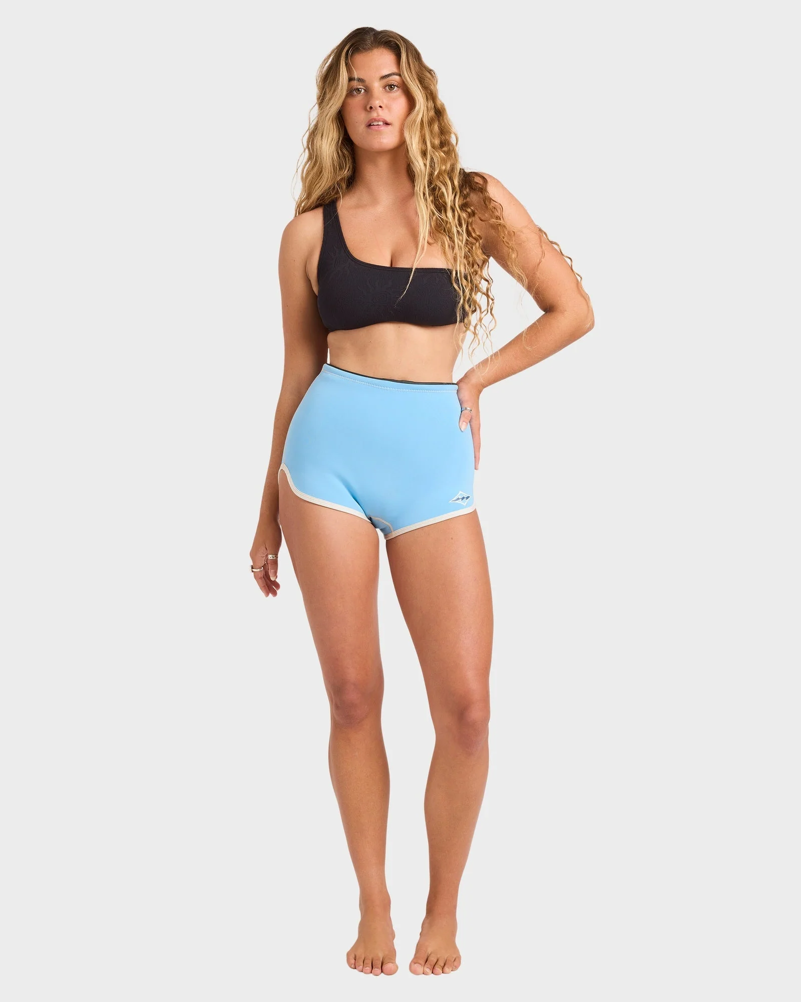 Womens 2/2mm Spring Glider Surf Shorts - Image 7
