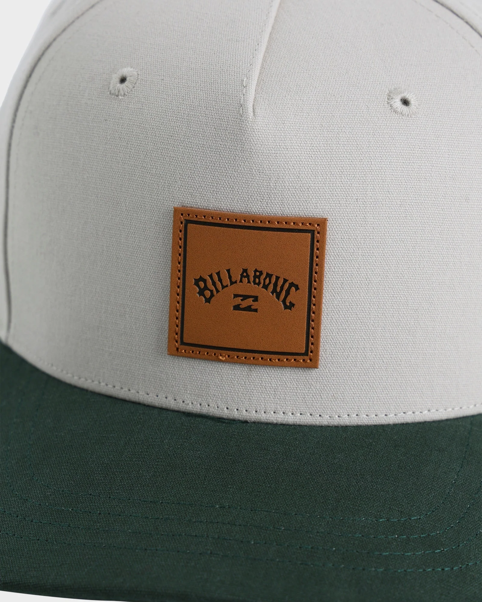 Mens Stacked Snapback Cap - Image 5