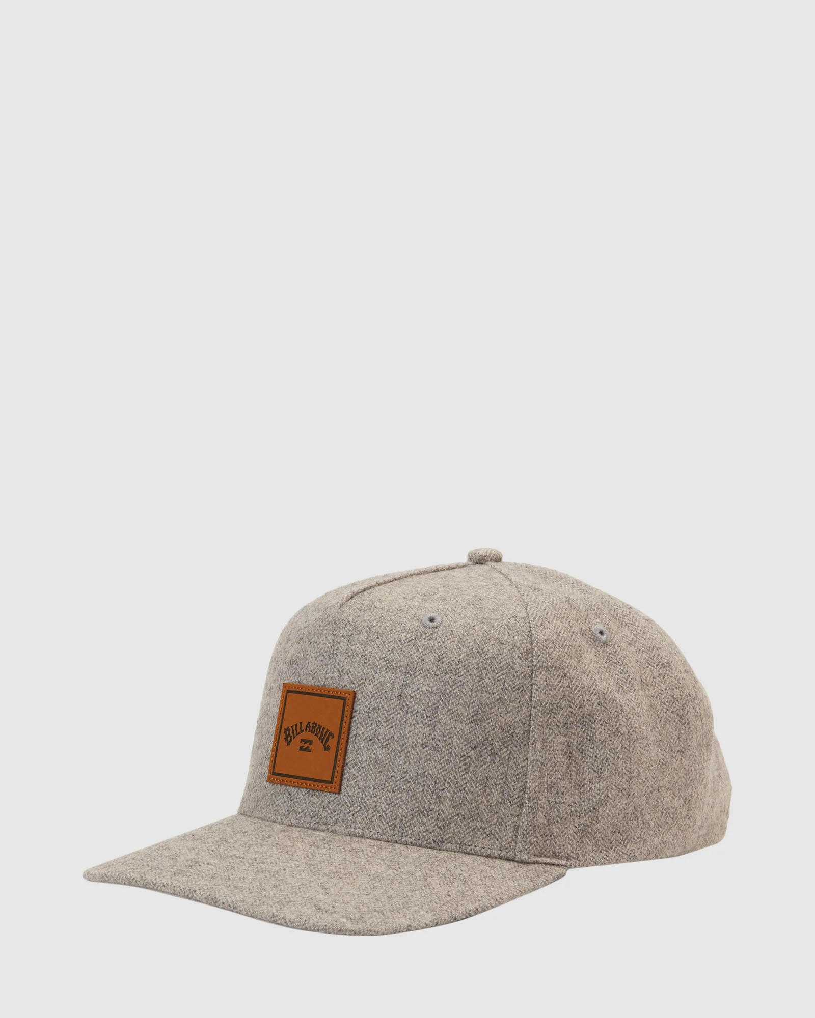 Mens Stacked Snapback Cap