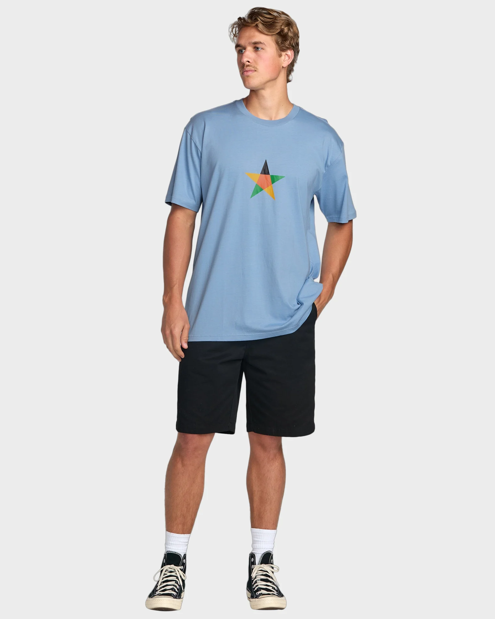 Mens Star T-Shirt - Image 4