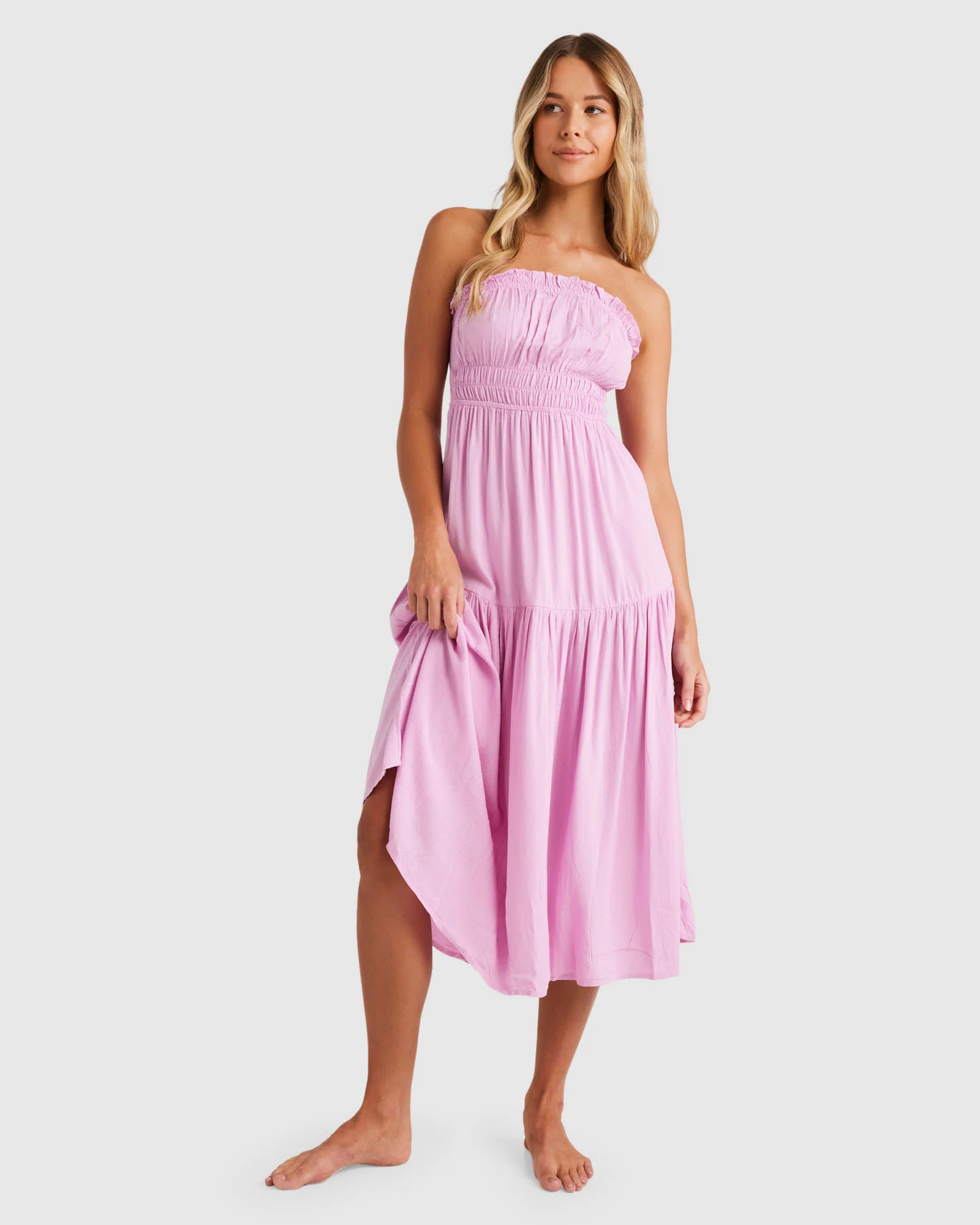 Womens Stella Midi Dress - Image 5