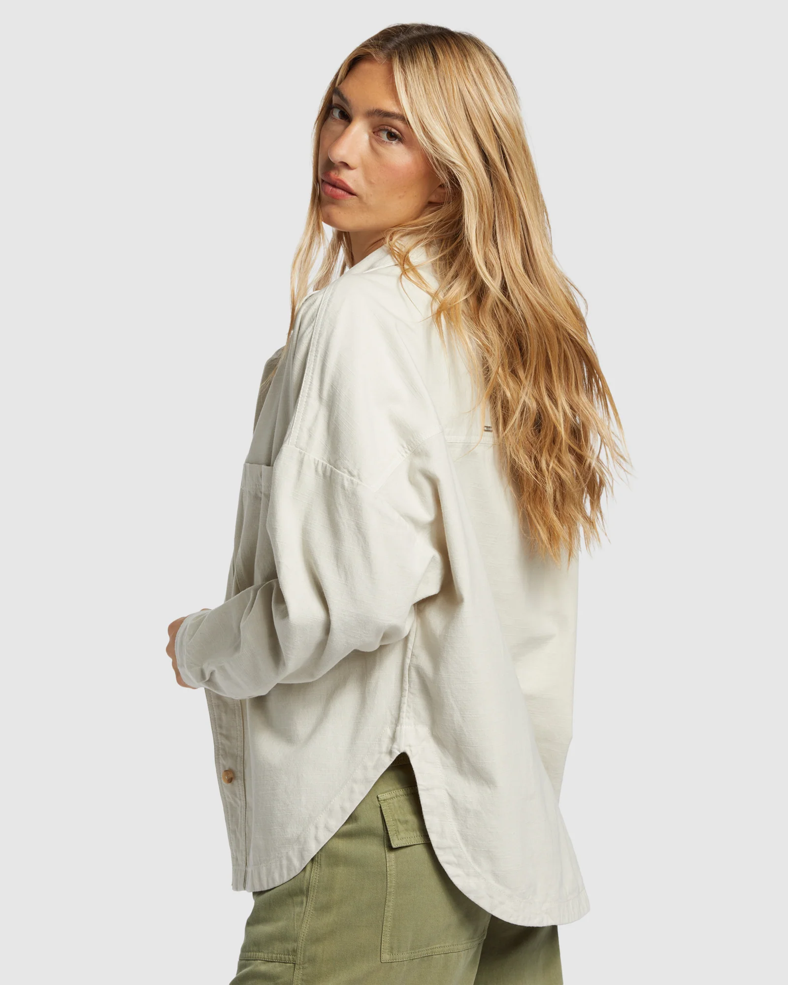 Womens Stoked On You Long Sleeve Shirt - Image 2