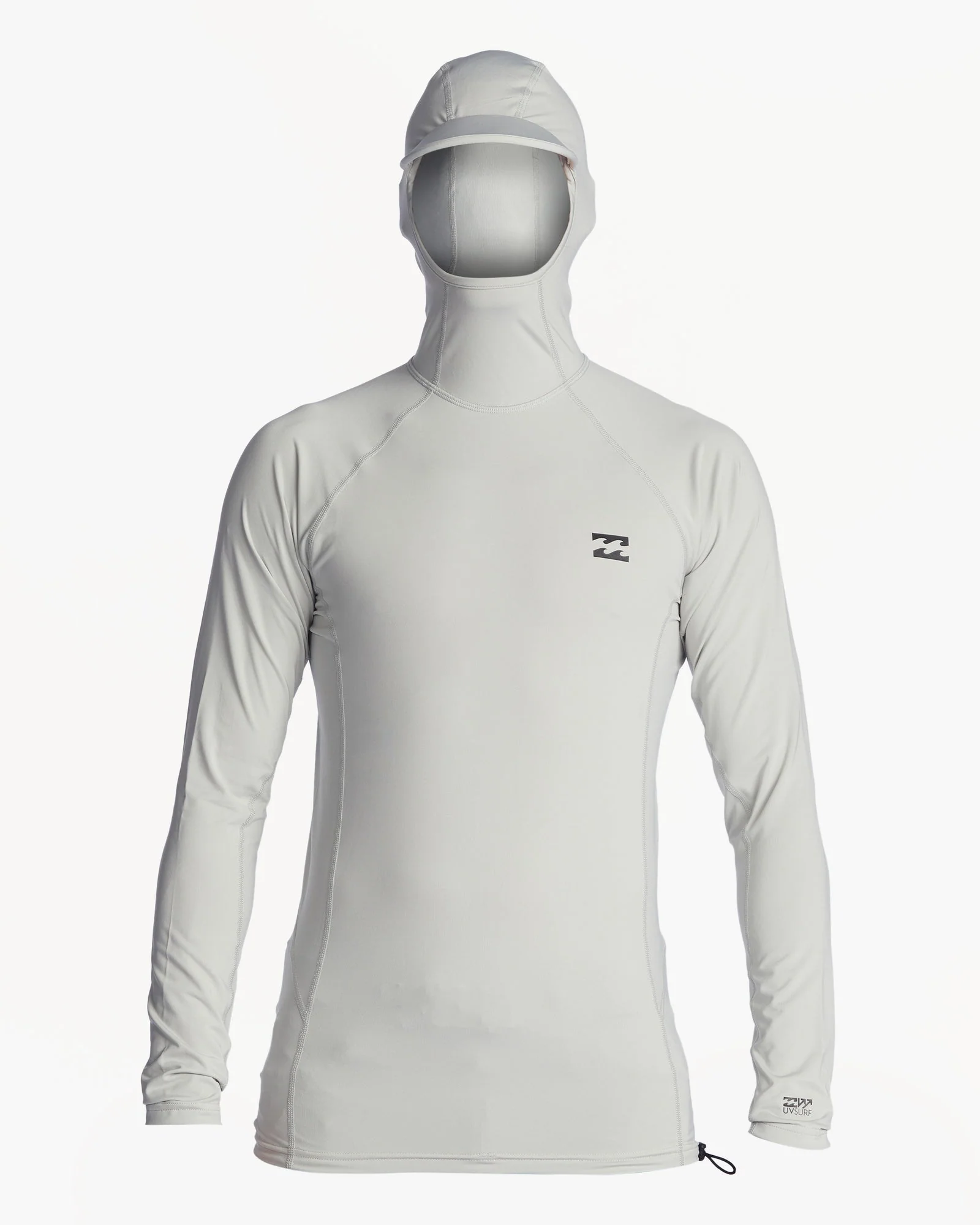 Mens Strike Mission Hooded Long Sleeve Rash Vest - Image 3