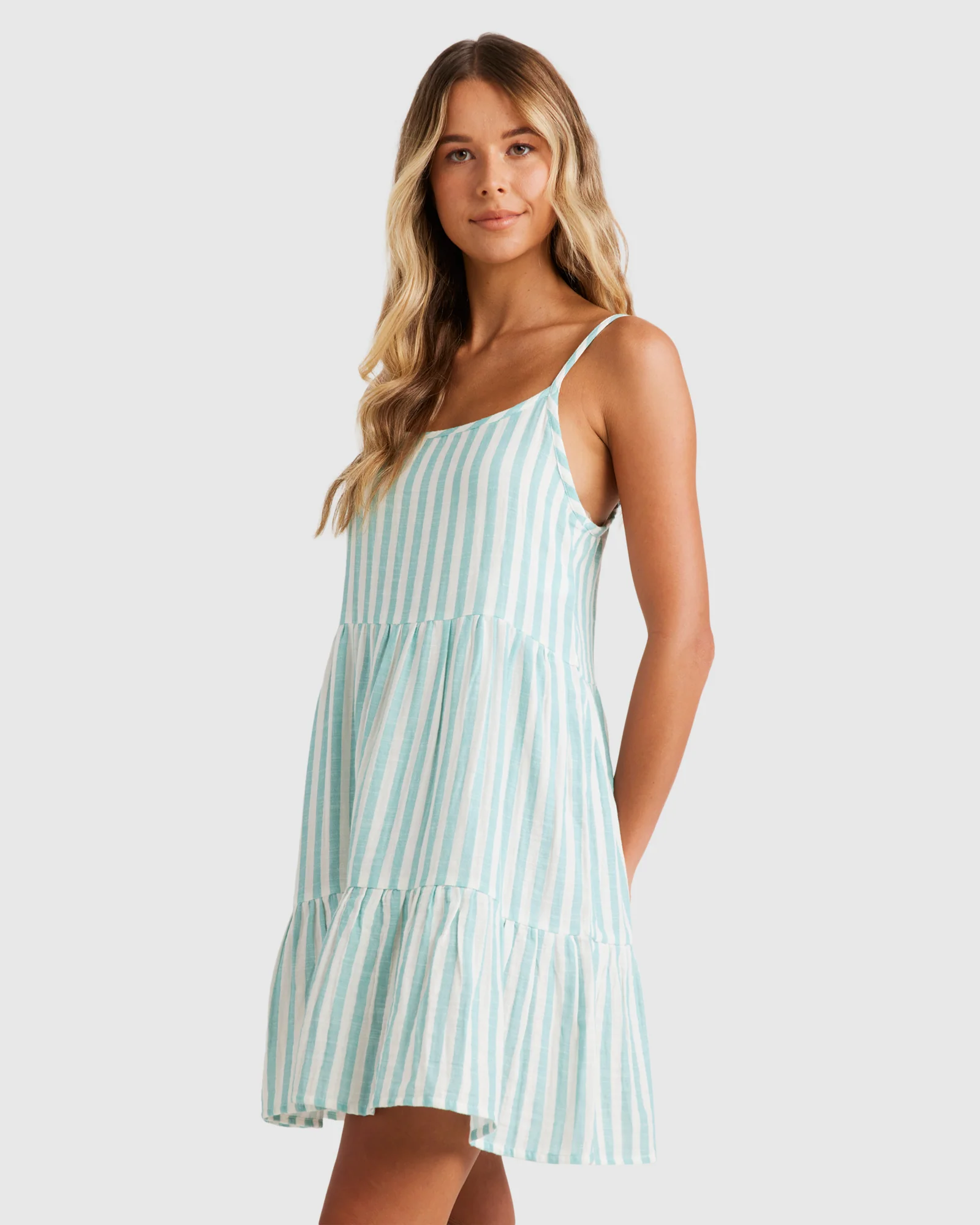 Womens Stripes Out Dress - Image 2