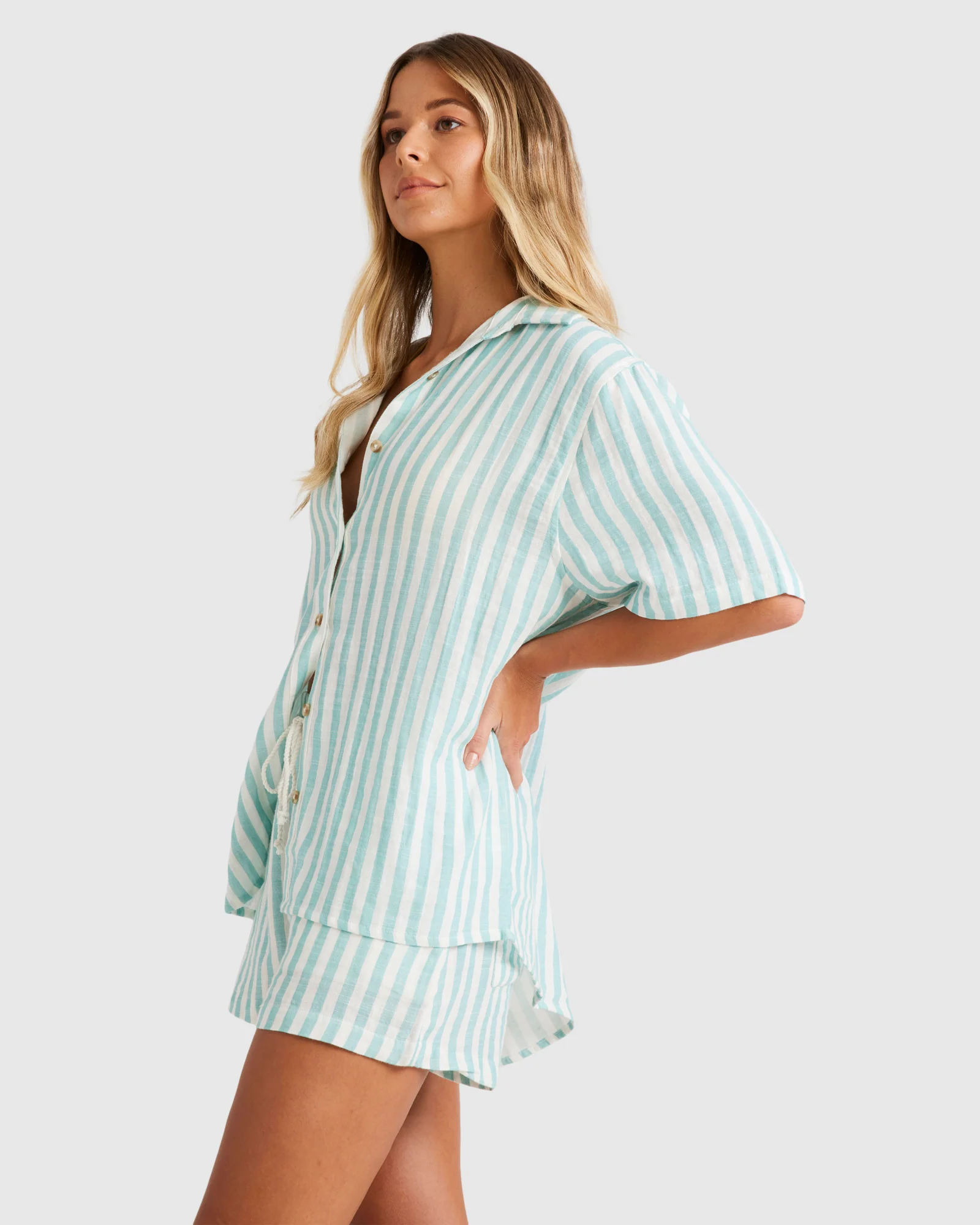 Womens Stripes Out Shirt - Image 2