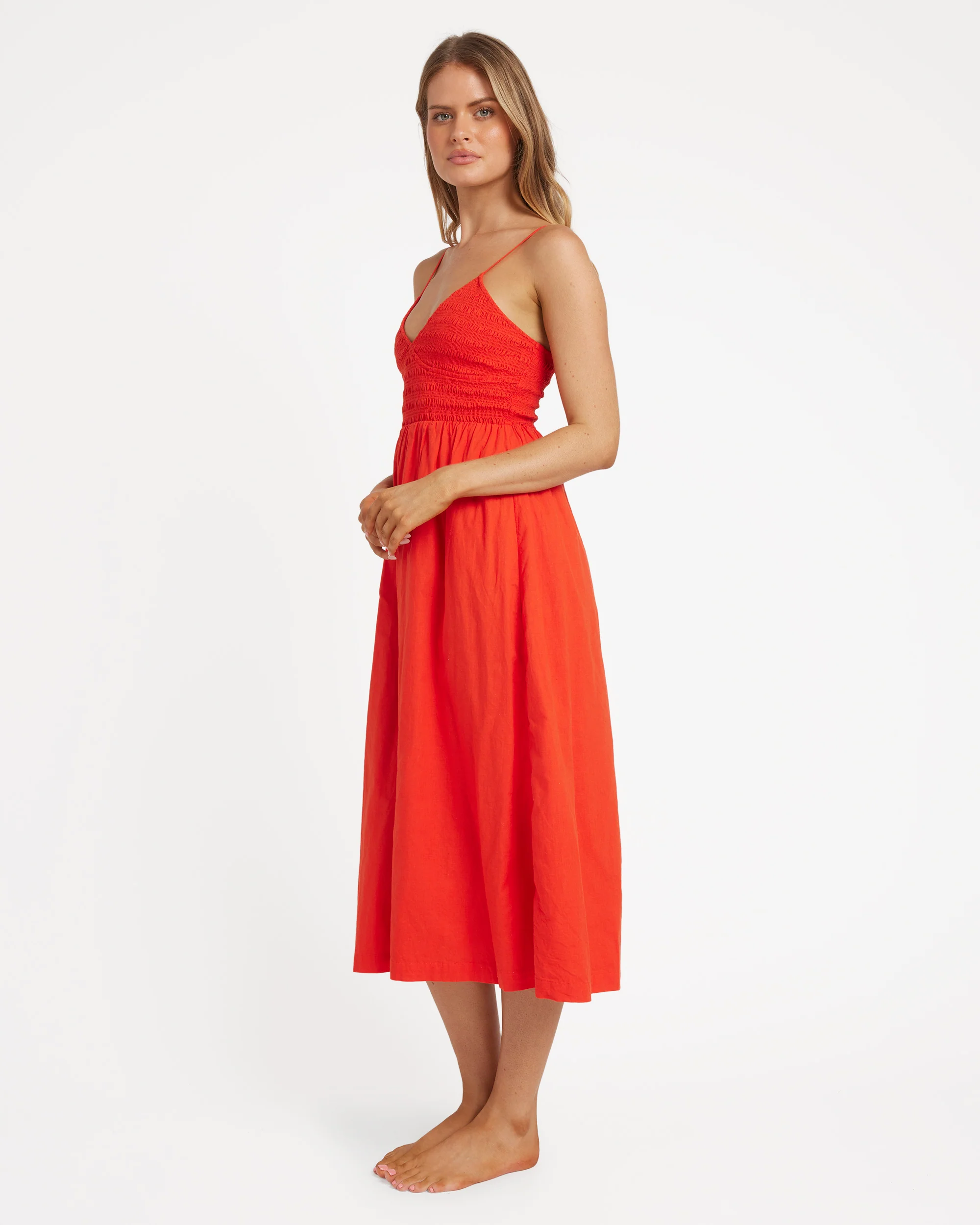 Womens Such A Trip Midi Dress - Image 4