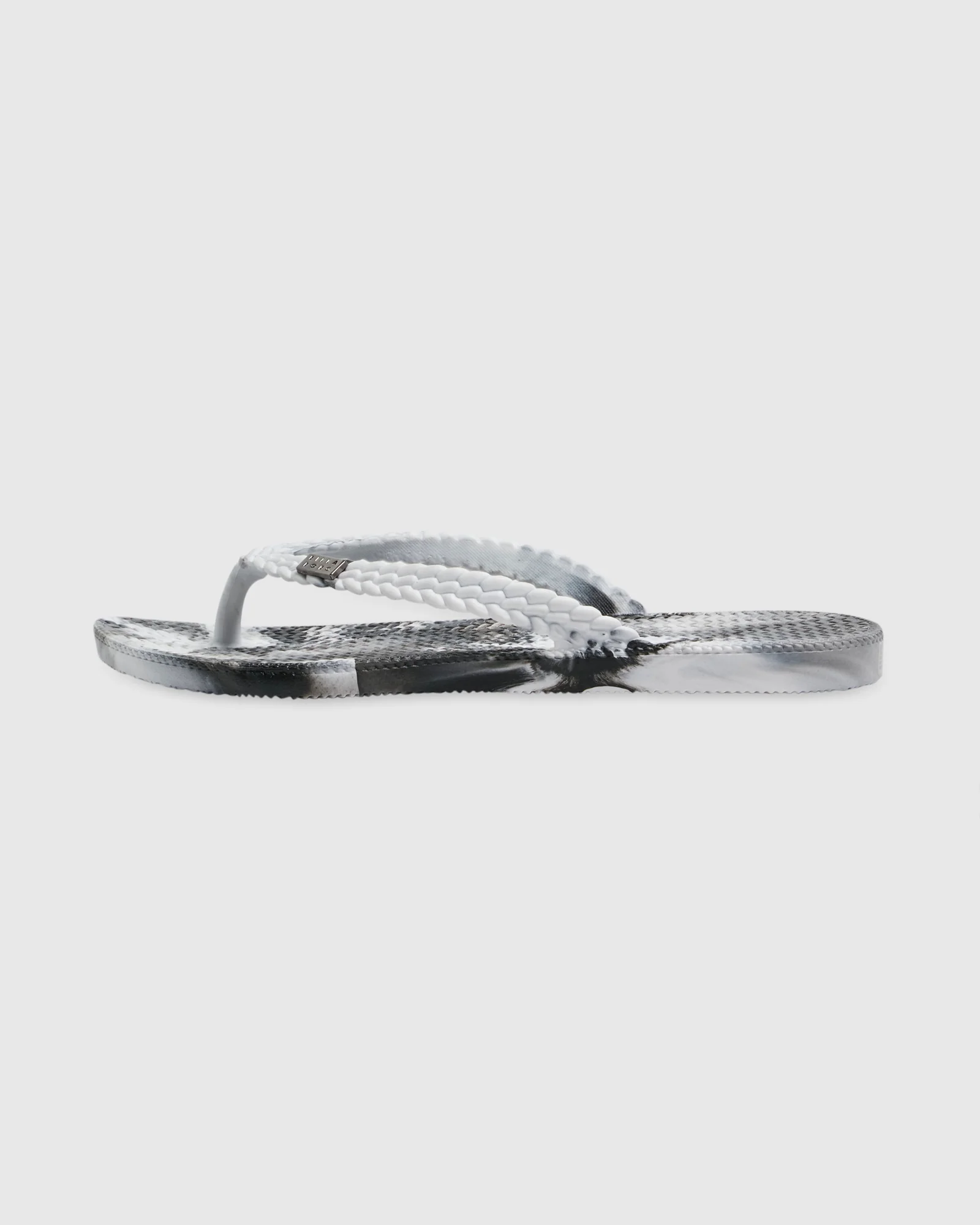Womens Summer Dazed Marble Thongs - Image 3