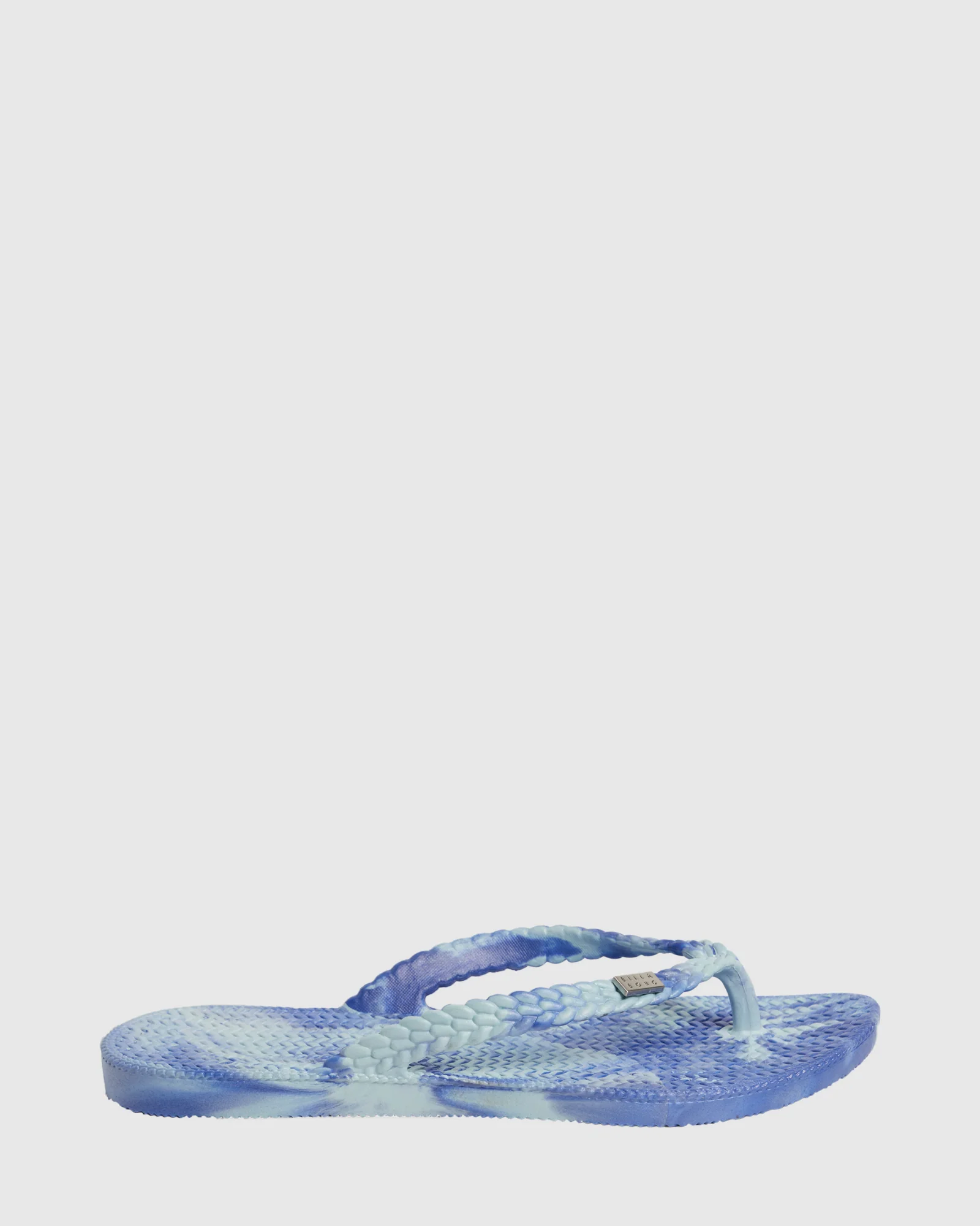 Womens Summer Dazed Marble Thongs - Image 4