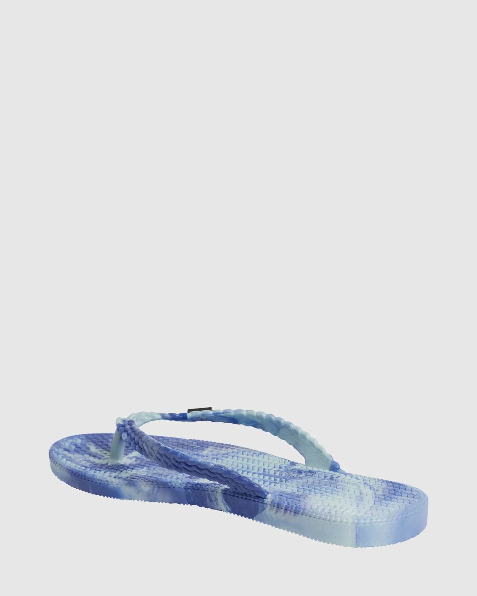 Womens Summer Dazed Marble Thongs - Image 5
