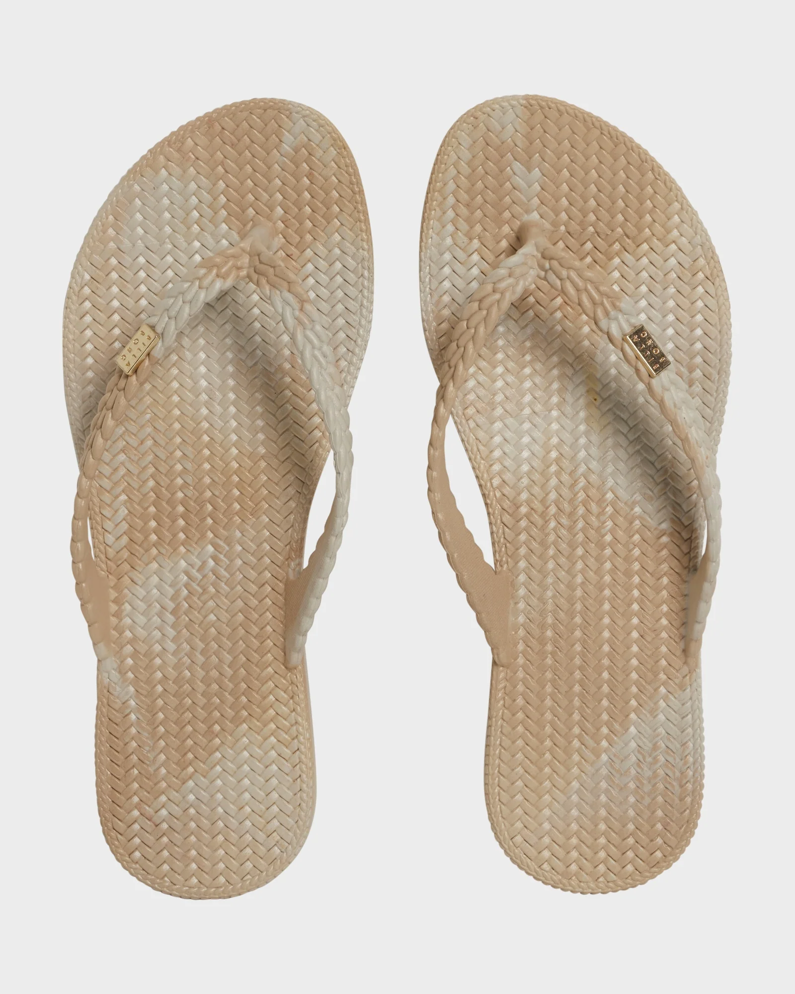 Womens Summer Dazed Marble Thongs