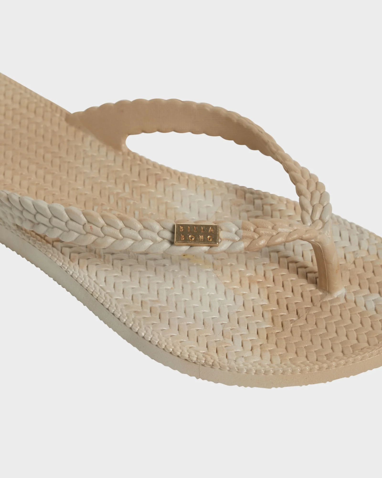 Womens Summer Dazed Marble Thongs - Image 4