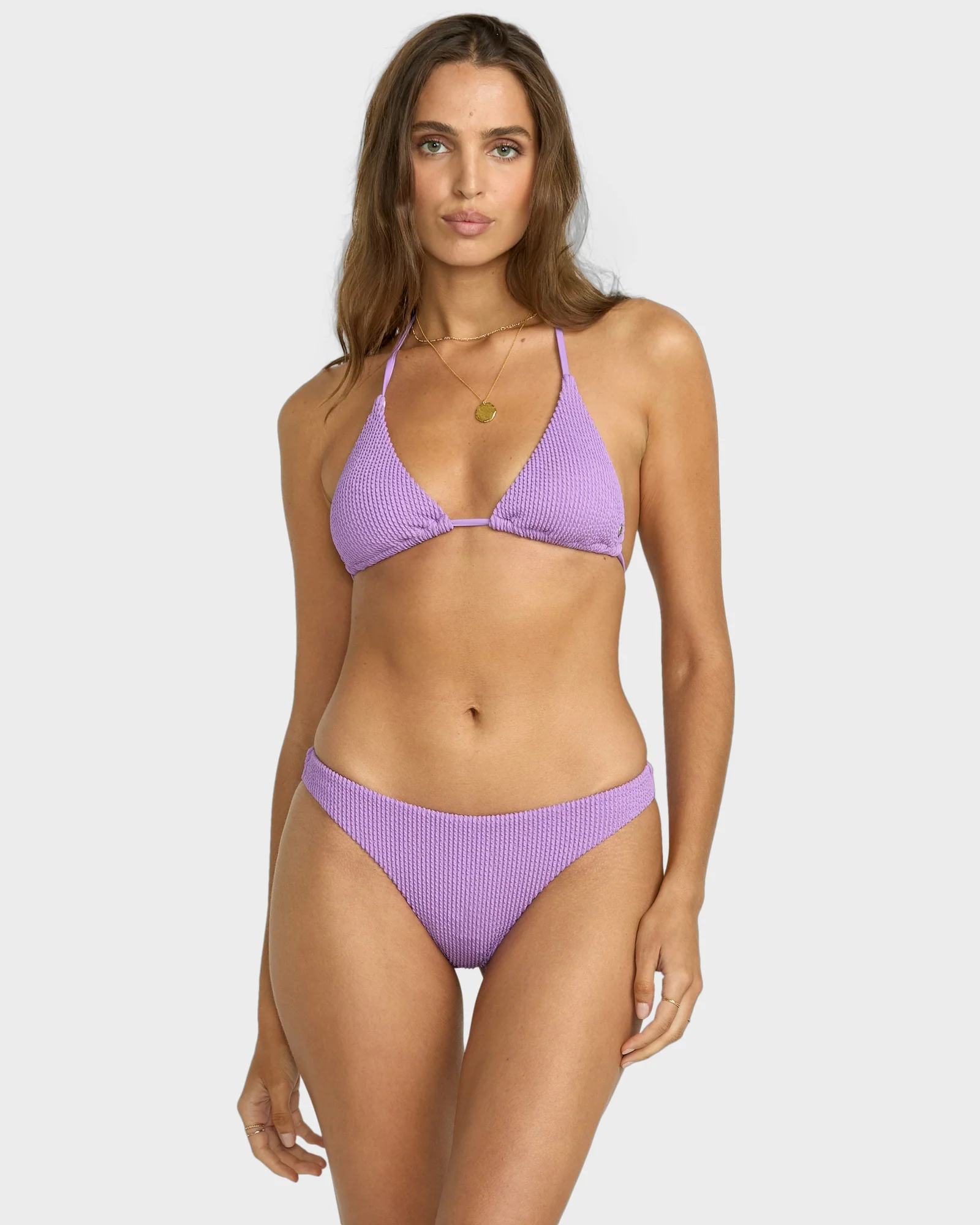 Womens Summer High Multi Triangle Bikini Top - Image 2