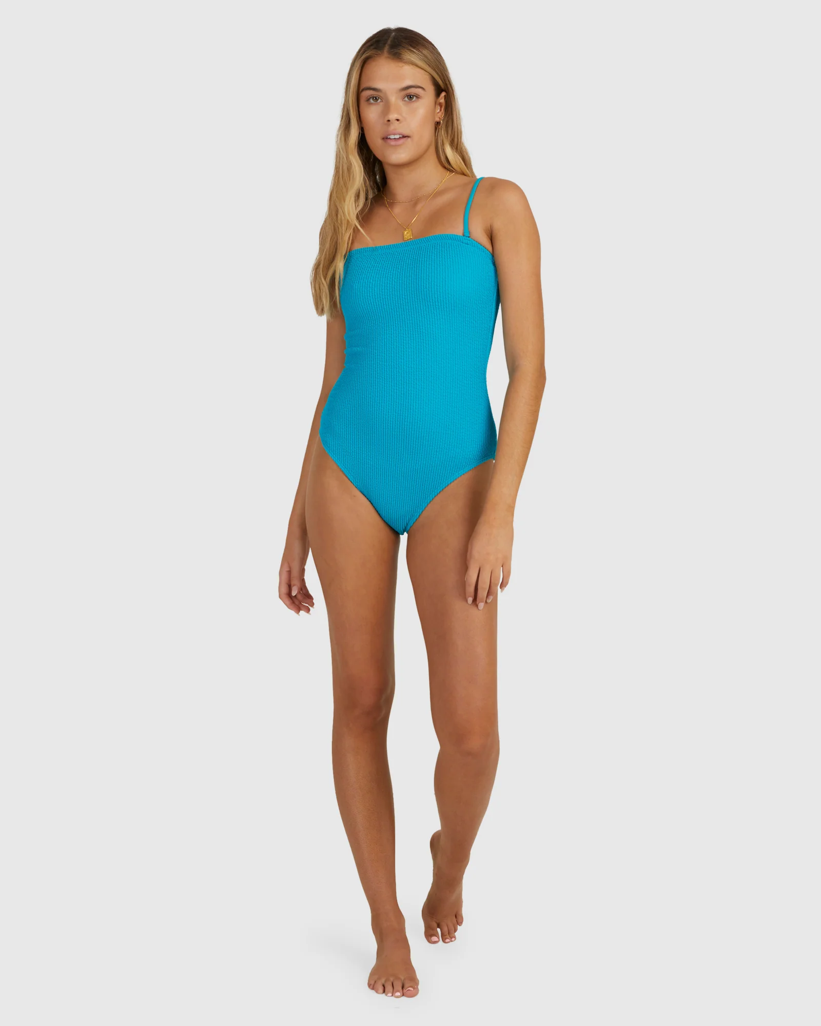 Womens Summer High Bandeau One Piece - Image 5