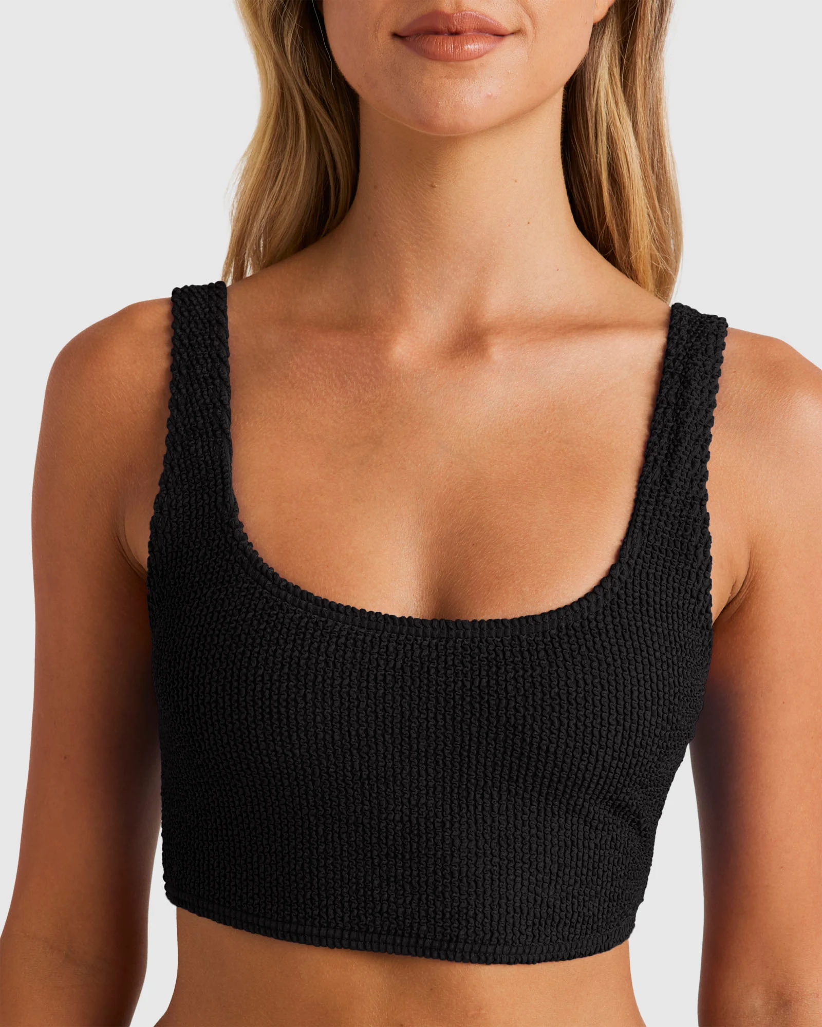 Womens Summer High Crop Bikini Top - Image 4