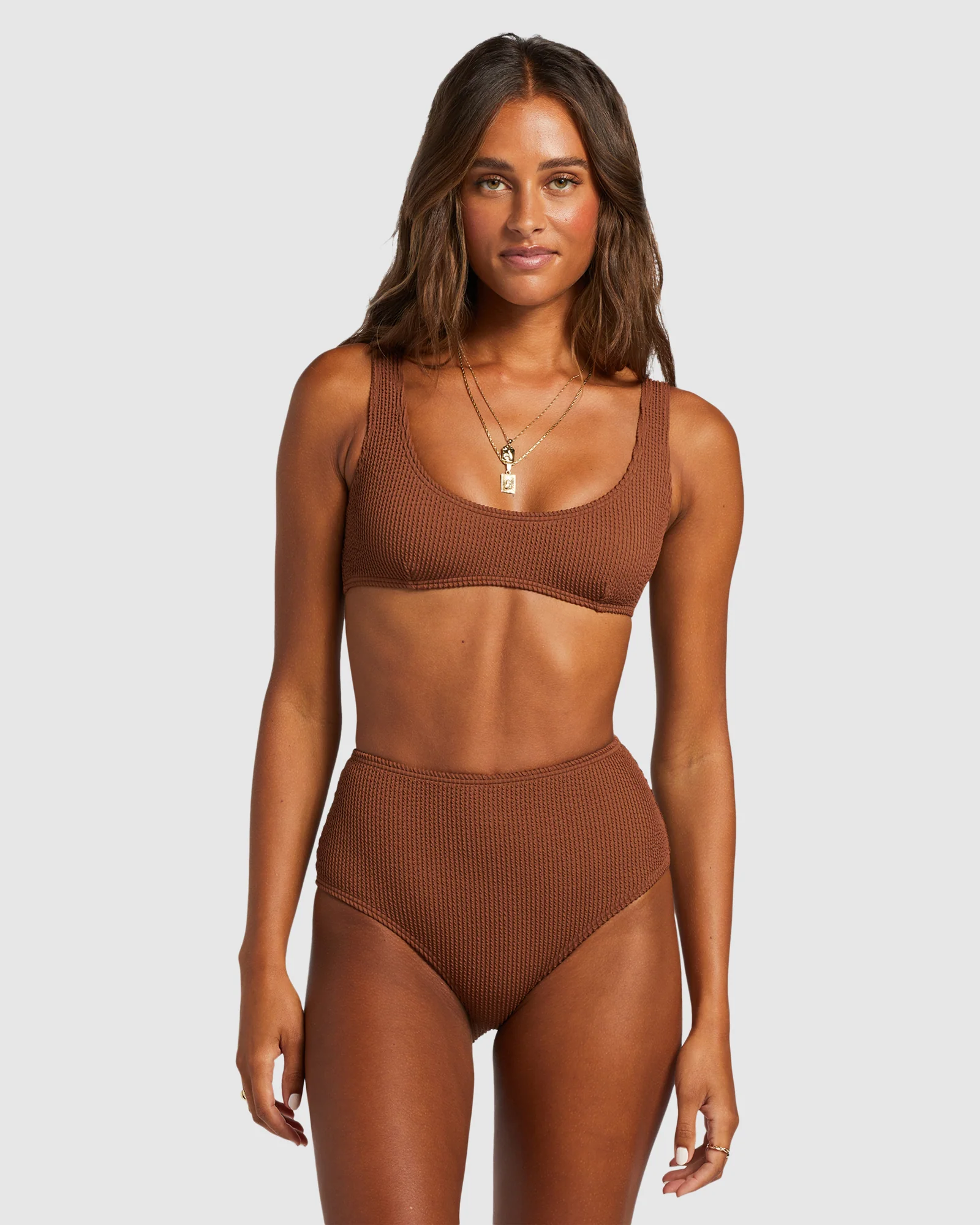 Womens Summer High High Waist Bikini Bottom - Image 3