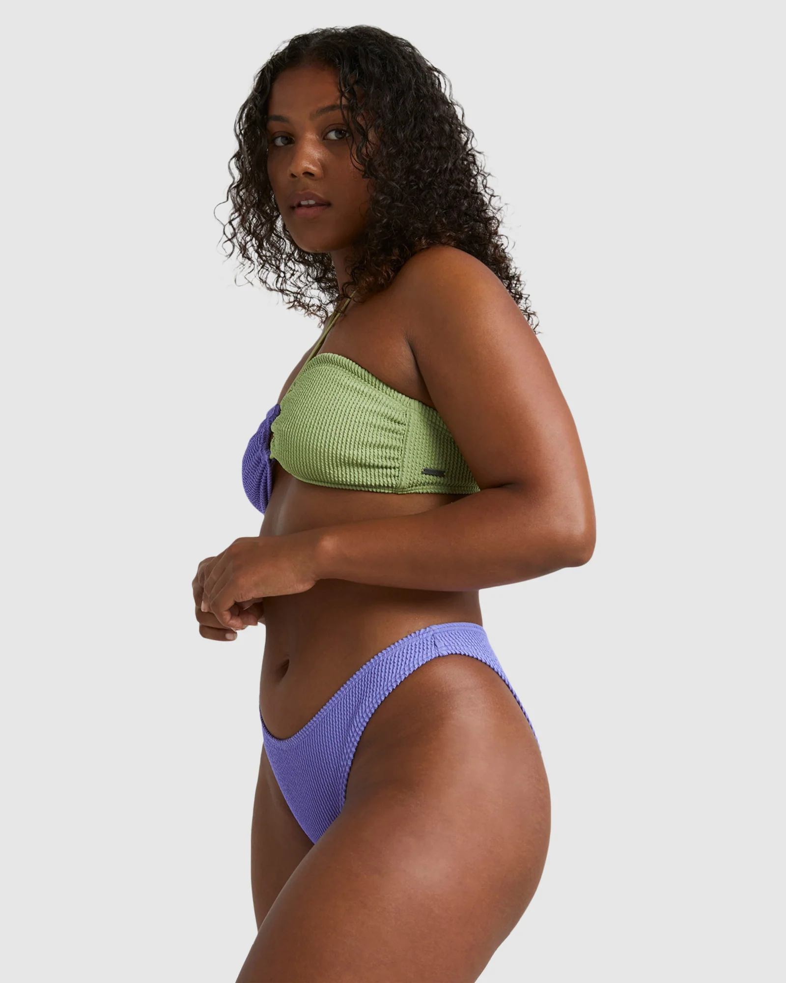 Womens Summer High Hike Bikini Bottom - Image 2