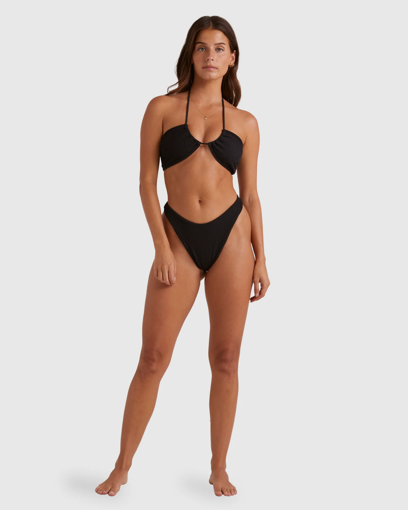 Womens Summer High Hike Pant Bikini Bottom - Image 5