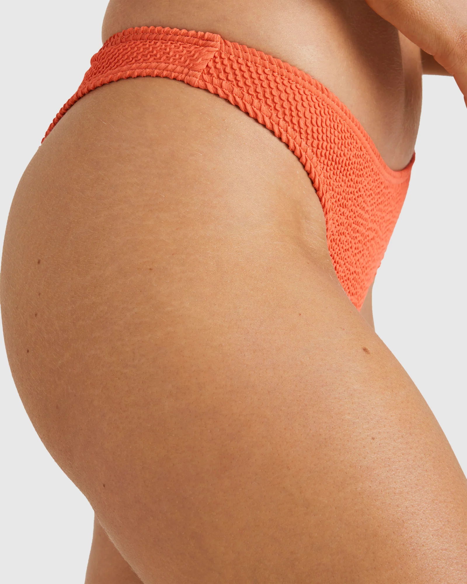 Womens Summer High Skimpy Hike Bikini Bottom - Image 4