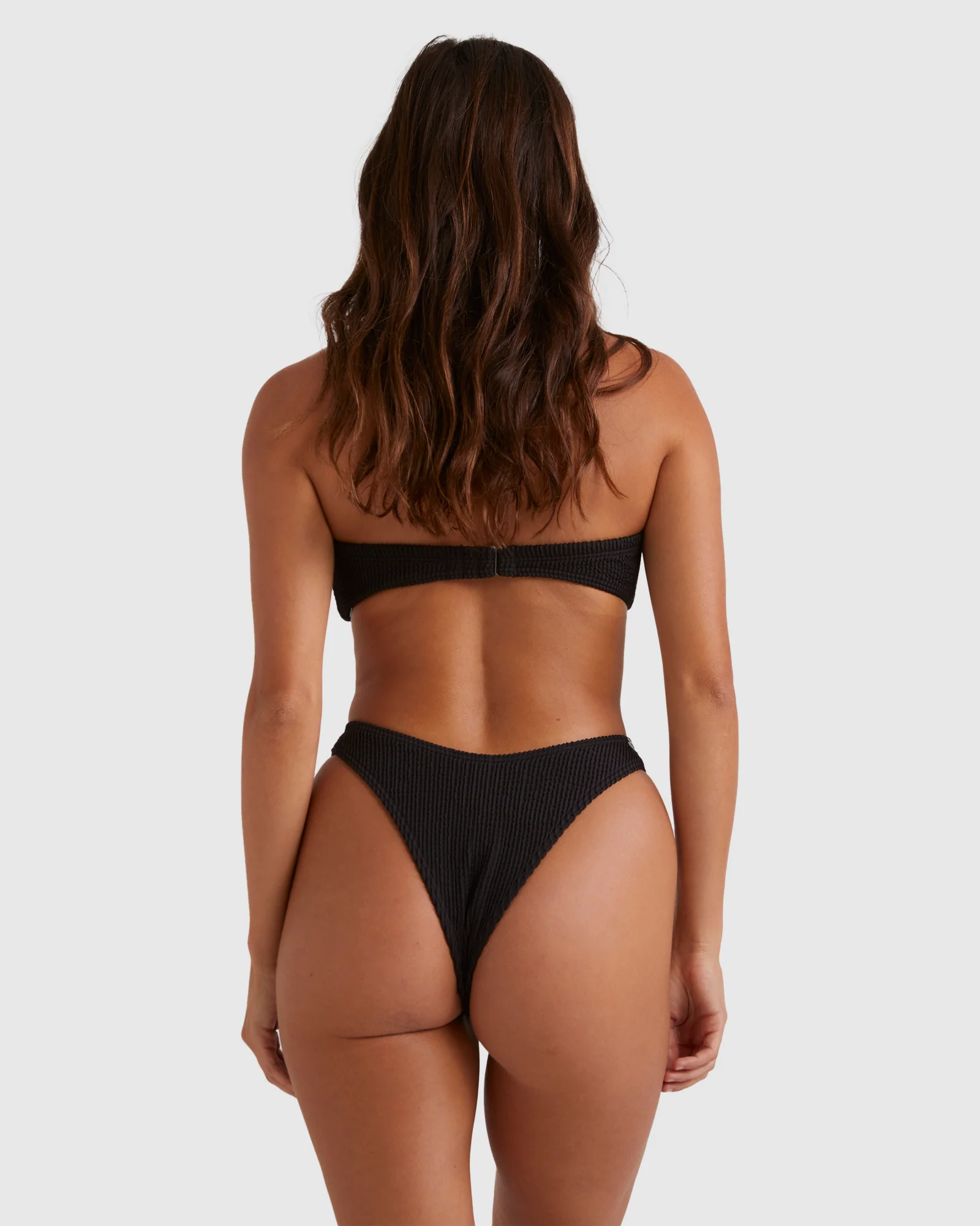 Womens Summer High Skimpy Hike Bikini Bottom - Image 3