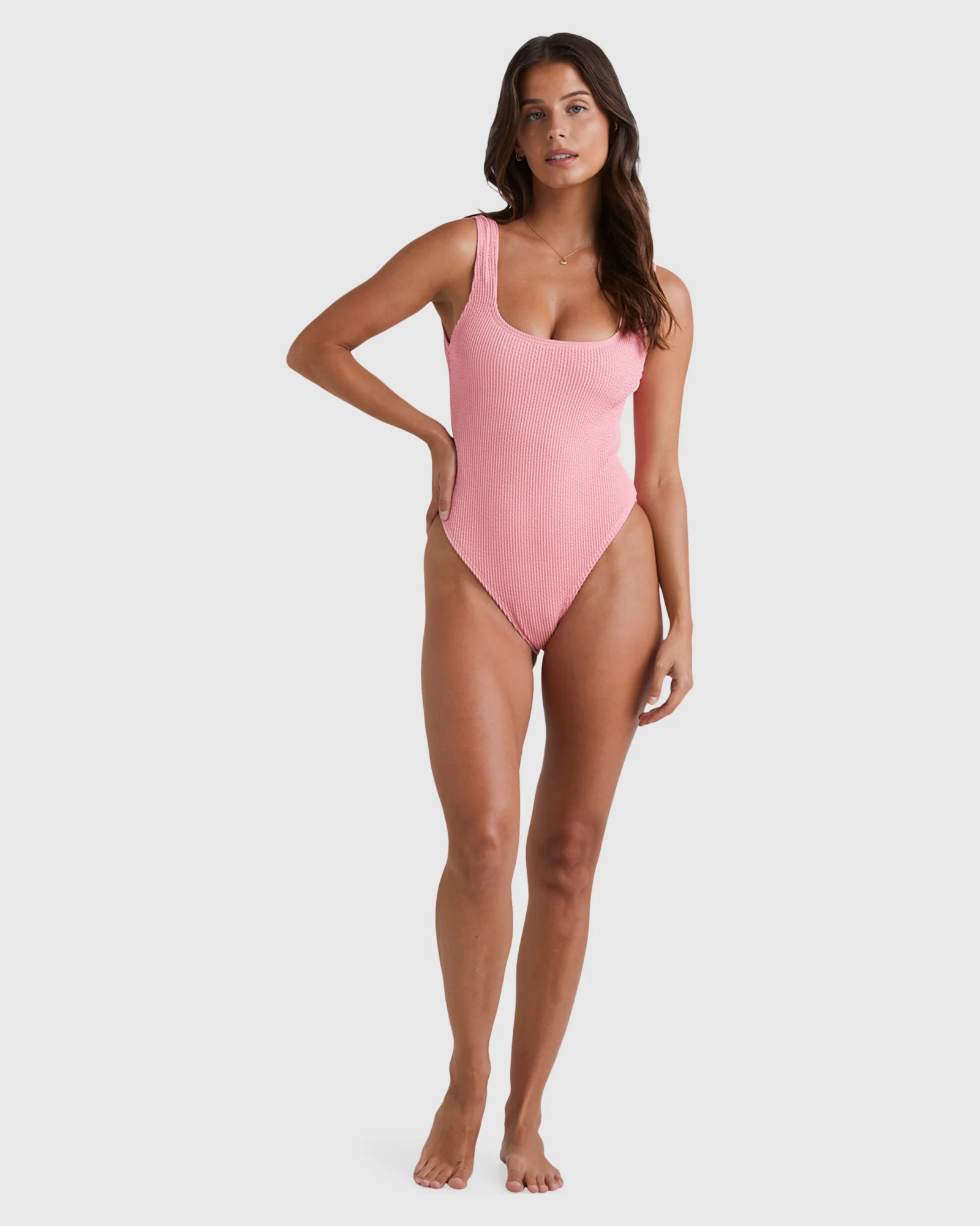 Womens Summer High Tanker One Piece - Image 5