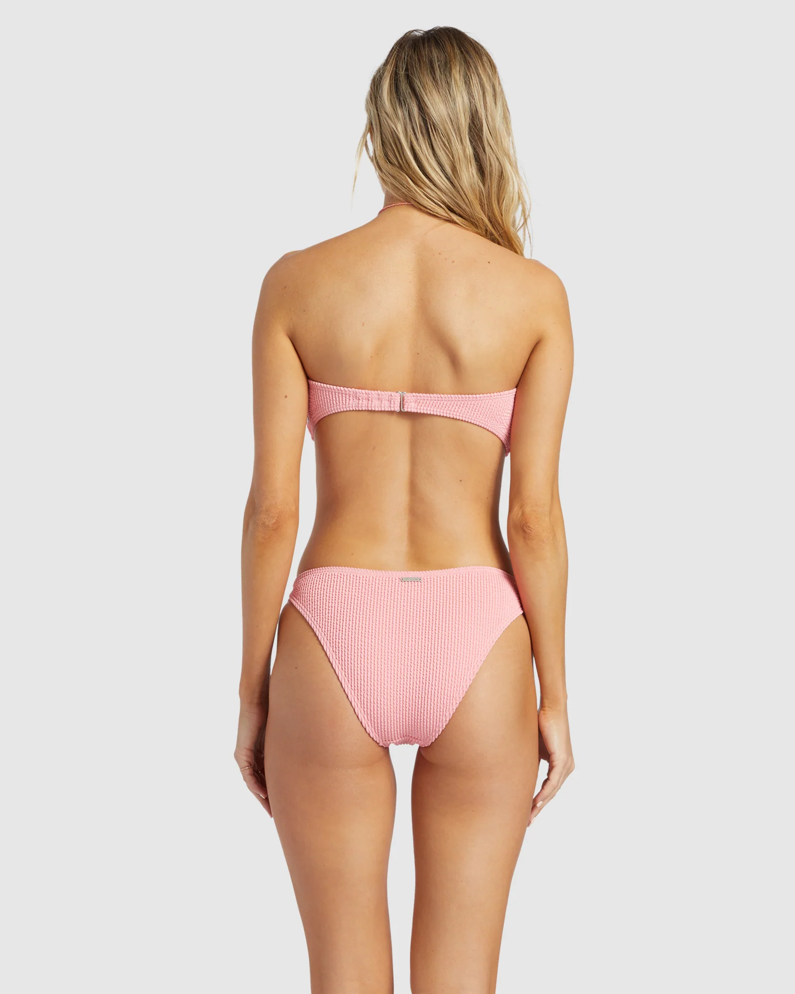 Womens Summer High Twist Bandeau Bikini Top - Image 3
