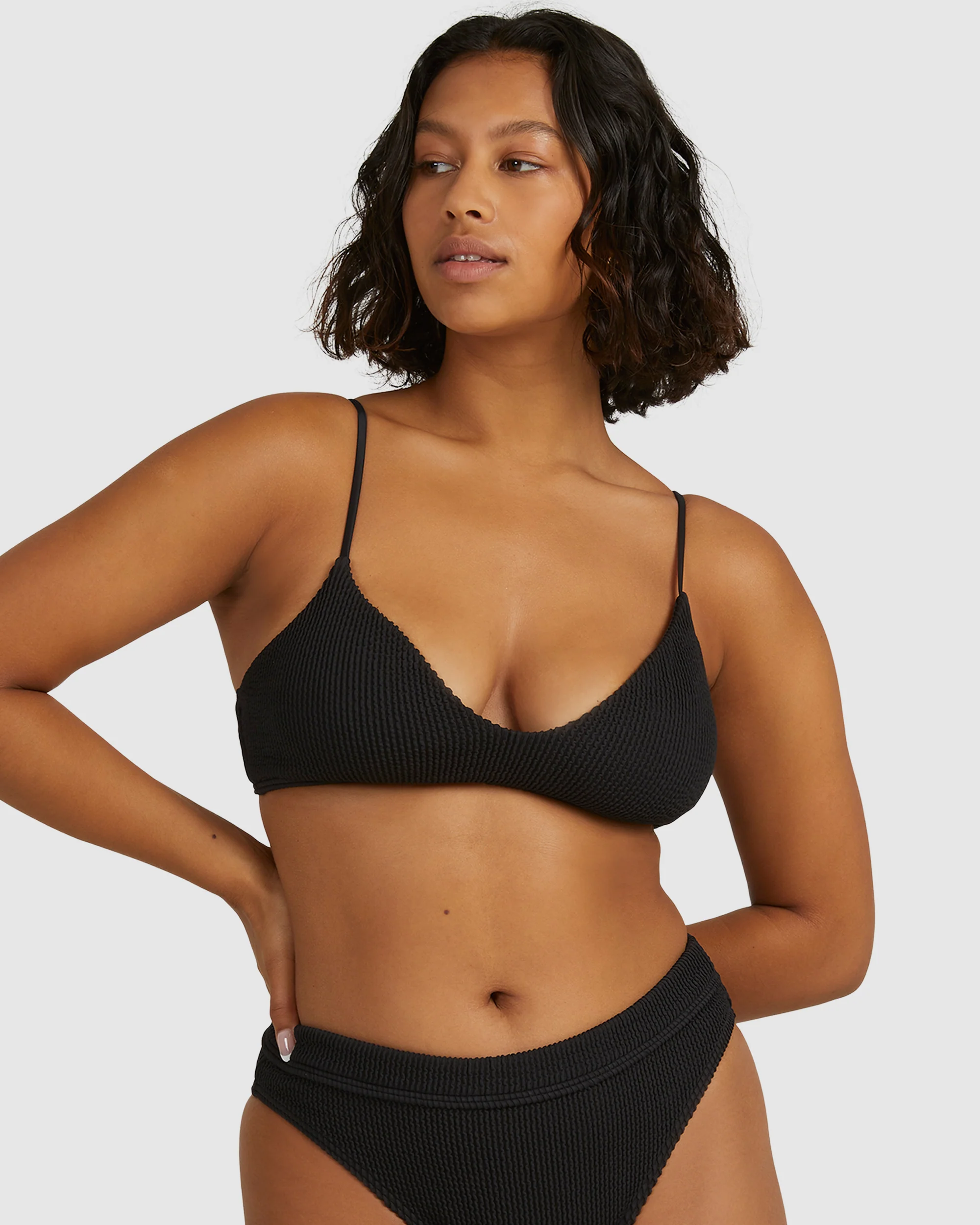 Womens Summer High Bralette Bikini Top - Image 4