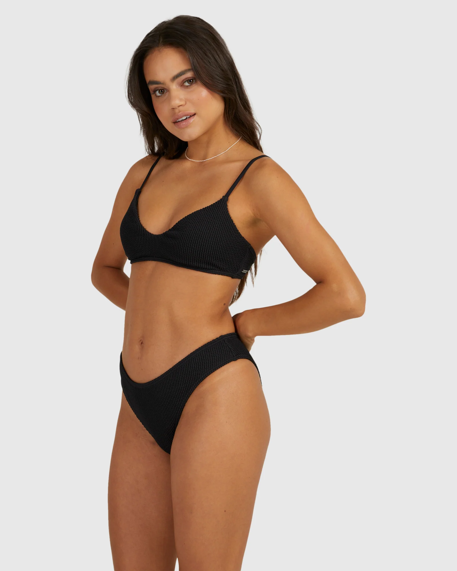 Womens Summer High V Bralette Bikini Top - Image 2