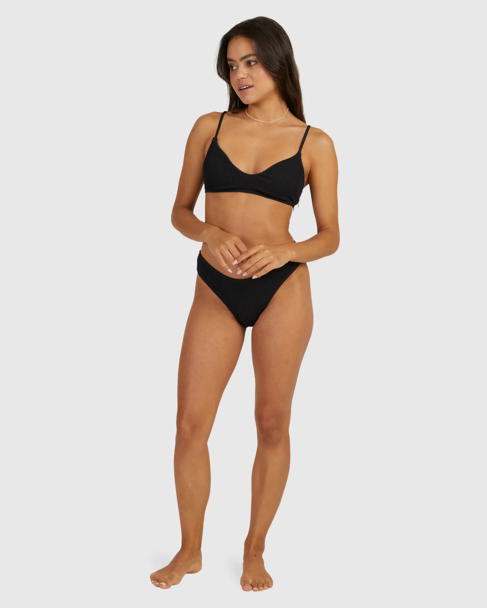 Womens Summer High V Bralette Bikini Top - Image 5