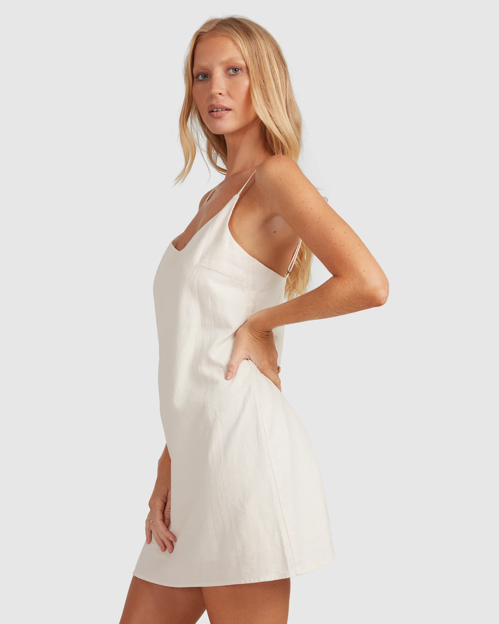 Womens Summer Love Mini Dress - Image 3