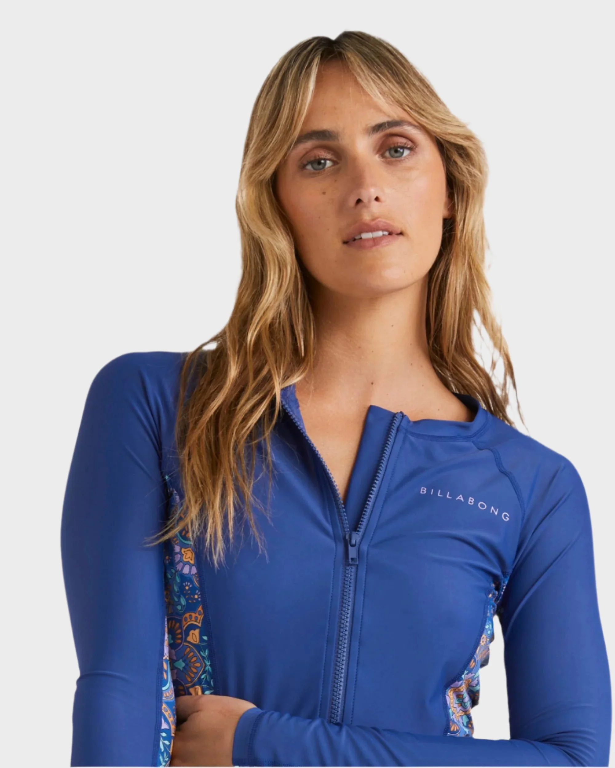 Womens Summerside Off Shore Long Sleeve Rash Vest - Image 4